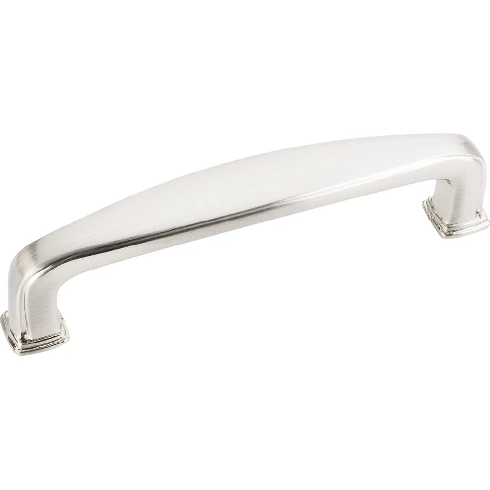 Milan 1 Plain Square Pull, 96 mm C/C, Satin Nickel