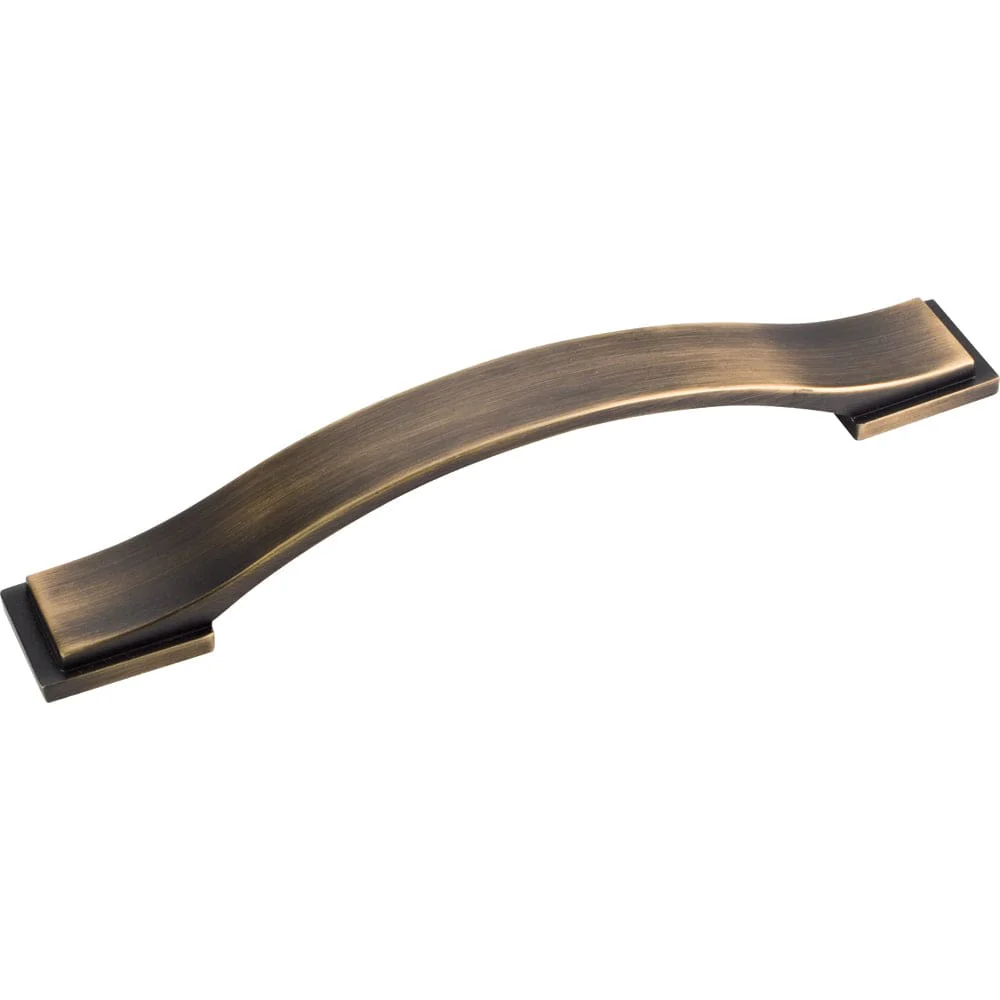 Mirada Pull, 128 mm C/C, Antique Brushed Satin Brass