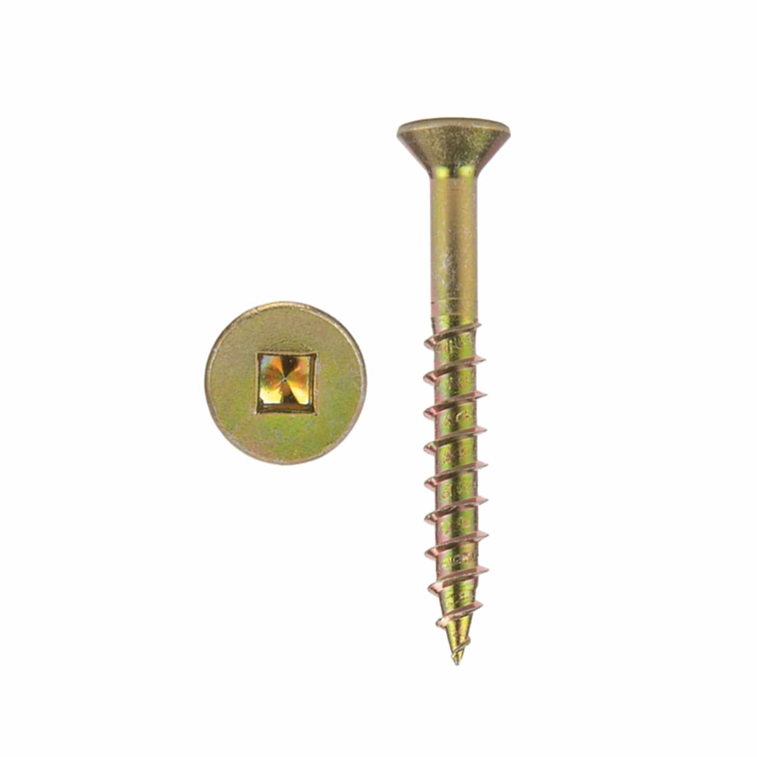 Woodworking Screws - XT Square Drive - Flat Head - 100 Piece - Image 23