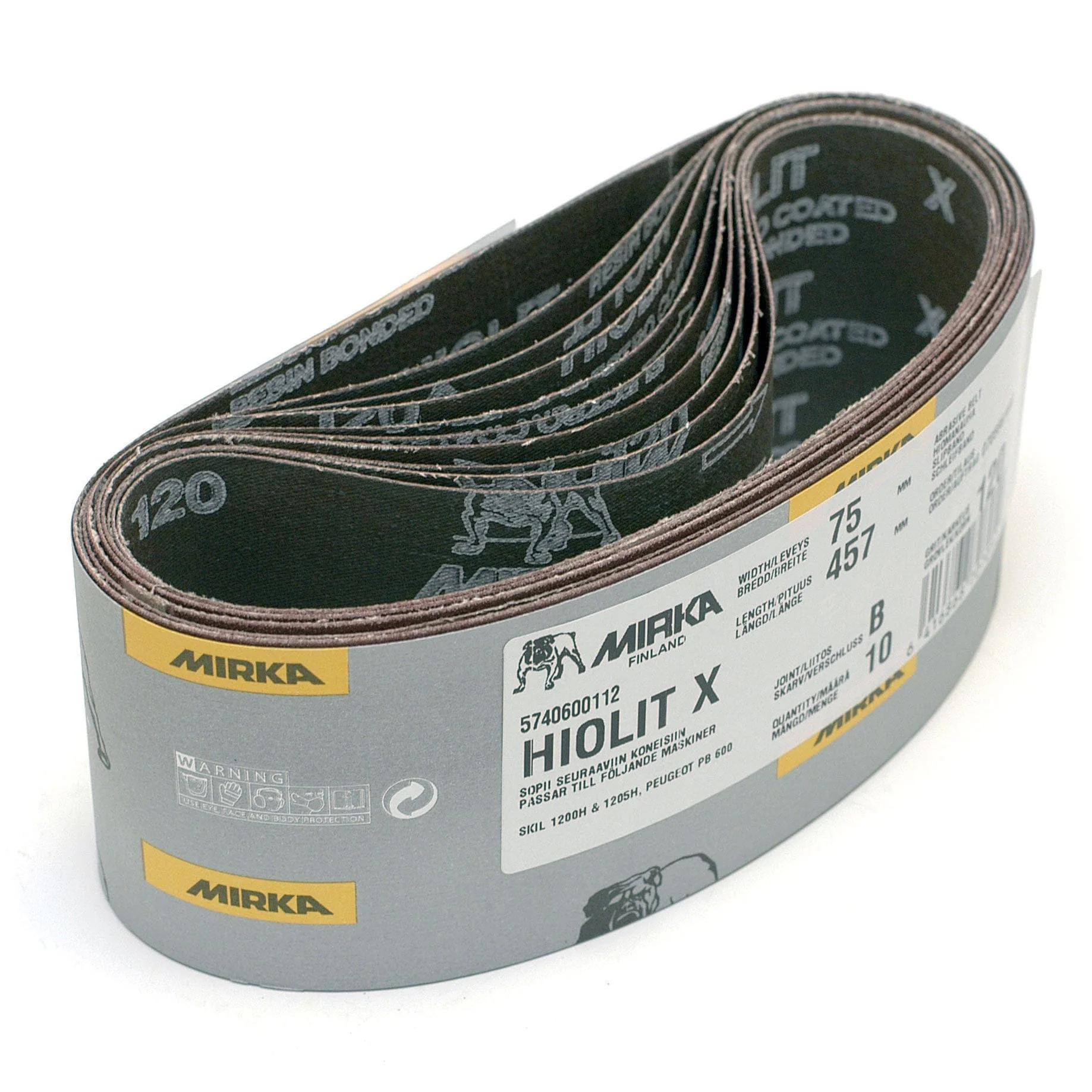 Hiolit XO Portable Sanding Belt - 10 Pack - Image 4