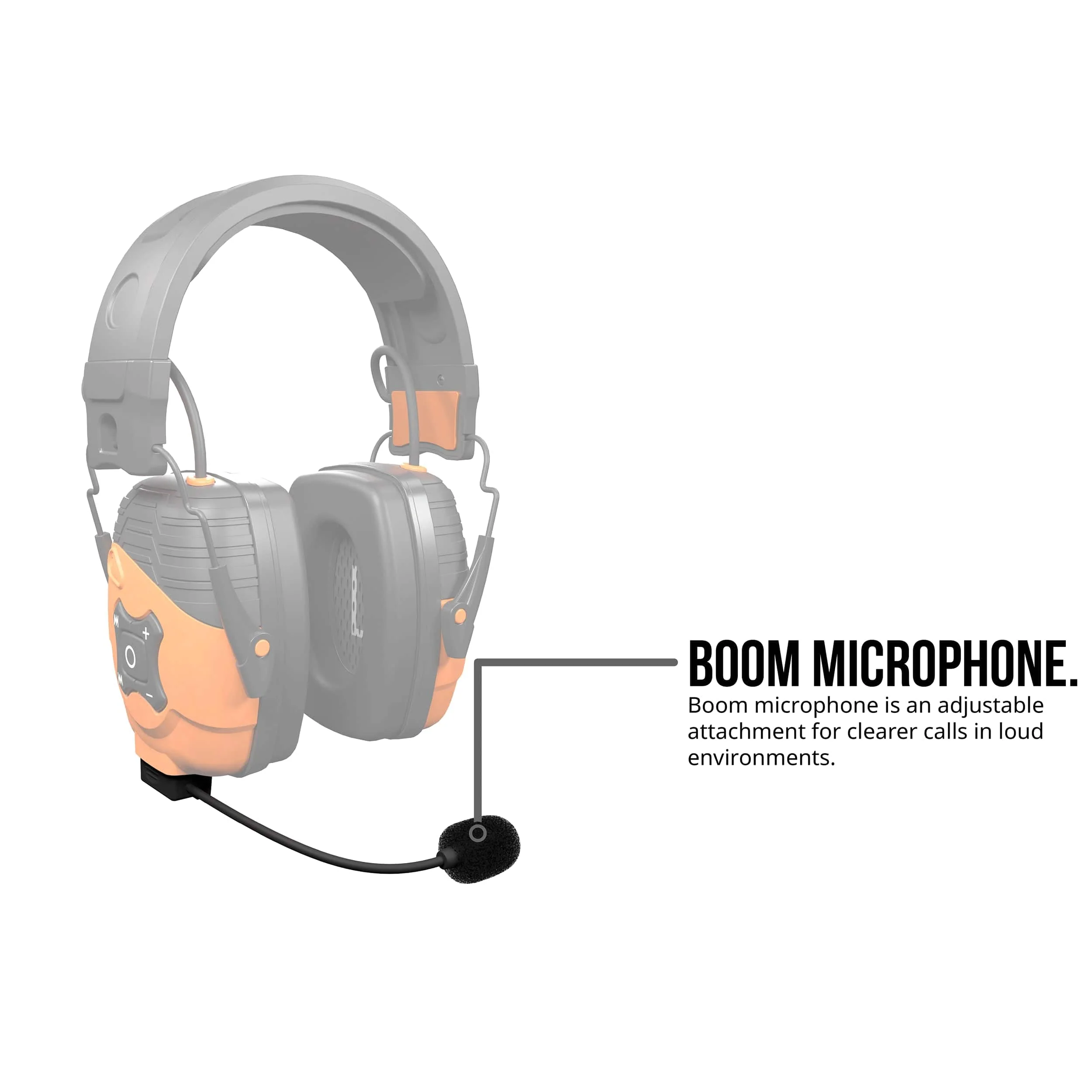 Detachable Boom Microphone for LINK 2.0 Models - Image 2