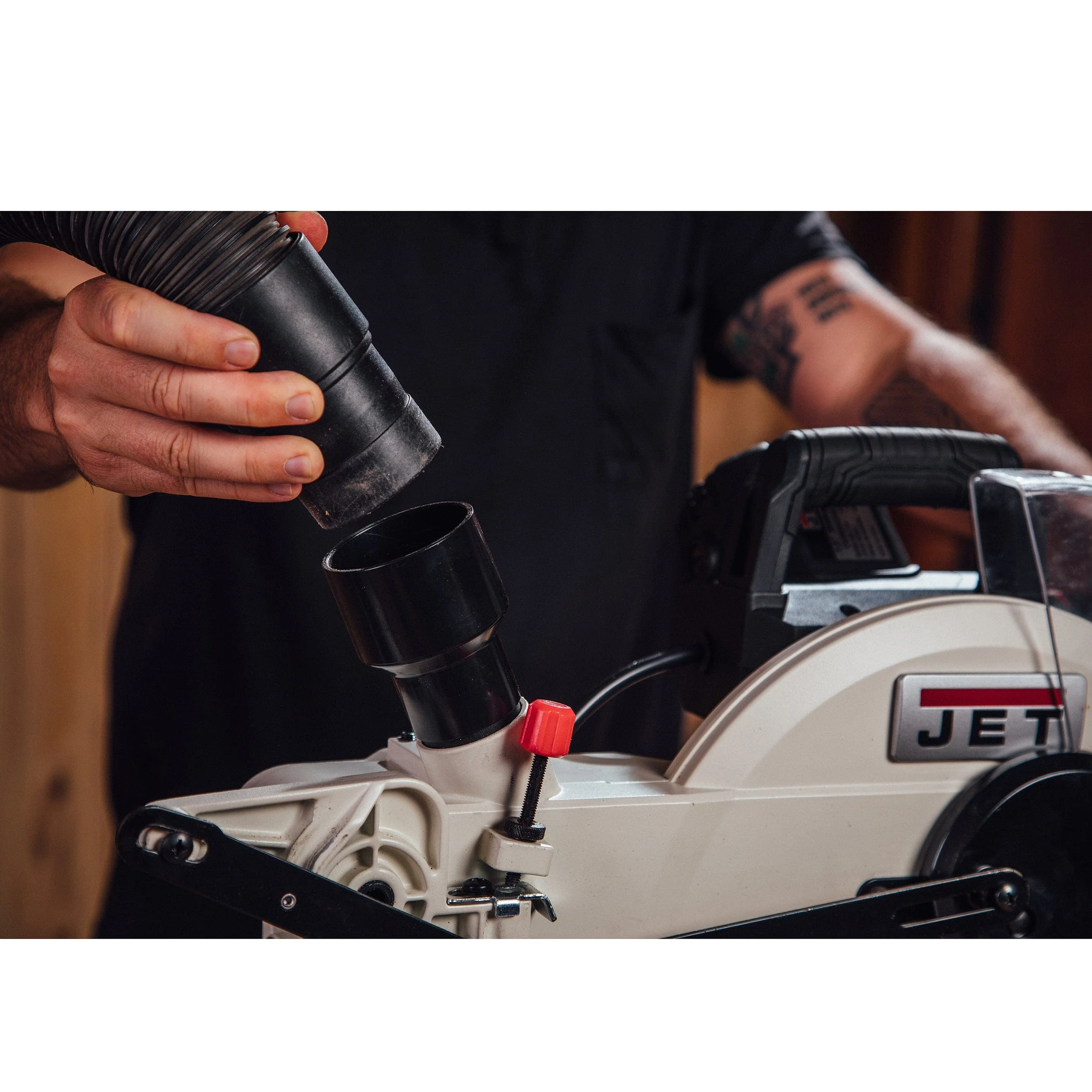 10" Dual Bevel Sliding Compound Miter Saw - 1 Ph 115V - JMS-10X - Image 4