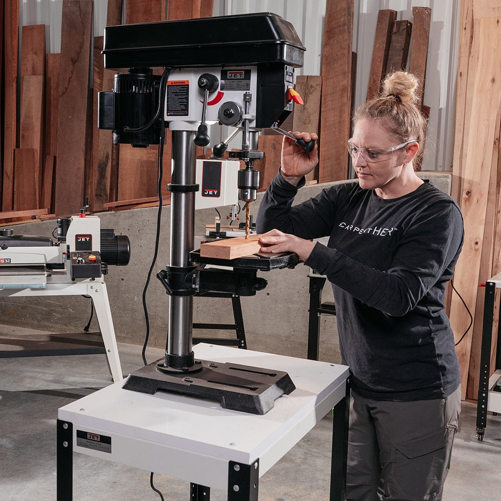 12" Benchtop Drill Press - 1/2 HP 1 Ph 115V - JWDP-12 - Image 8