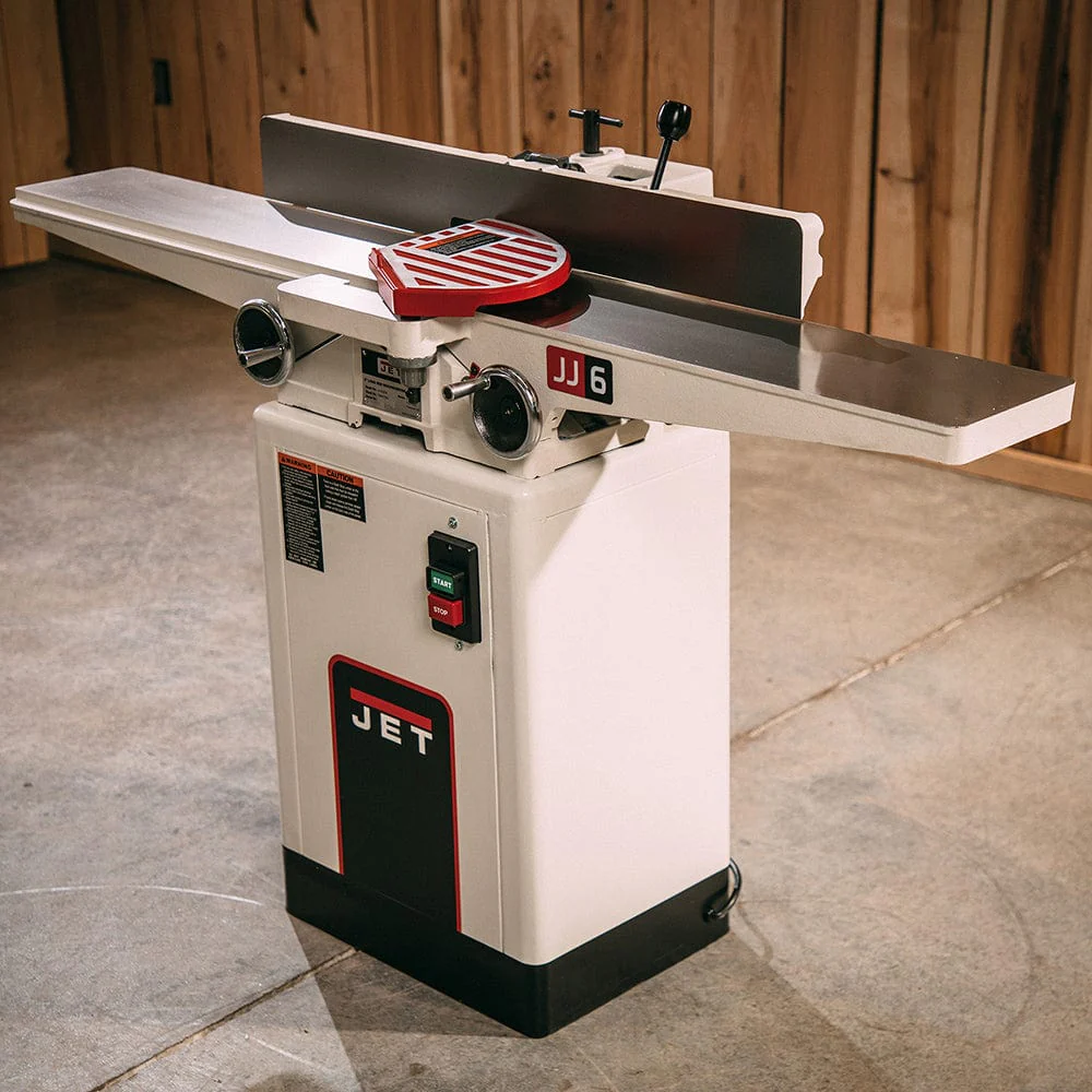6" Deluxe Jointer - 1 HP 1 Ph 115/230V - Helical Head Kit - JJ-6HHDX - Image 2