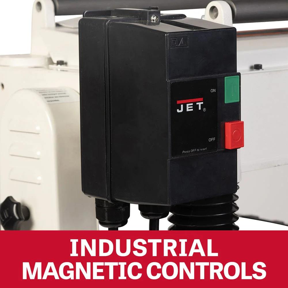 Jet Black 20" Helical Head Planer, 5HP, 1PH (JWP-208HH) - Image 2