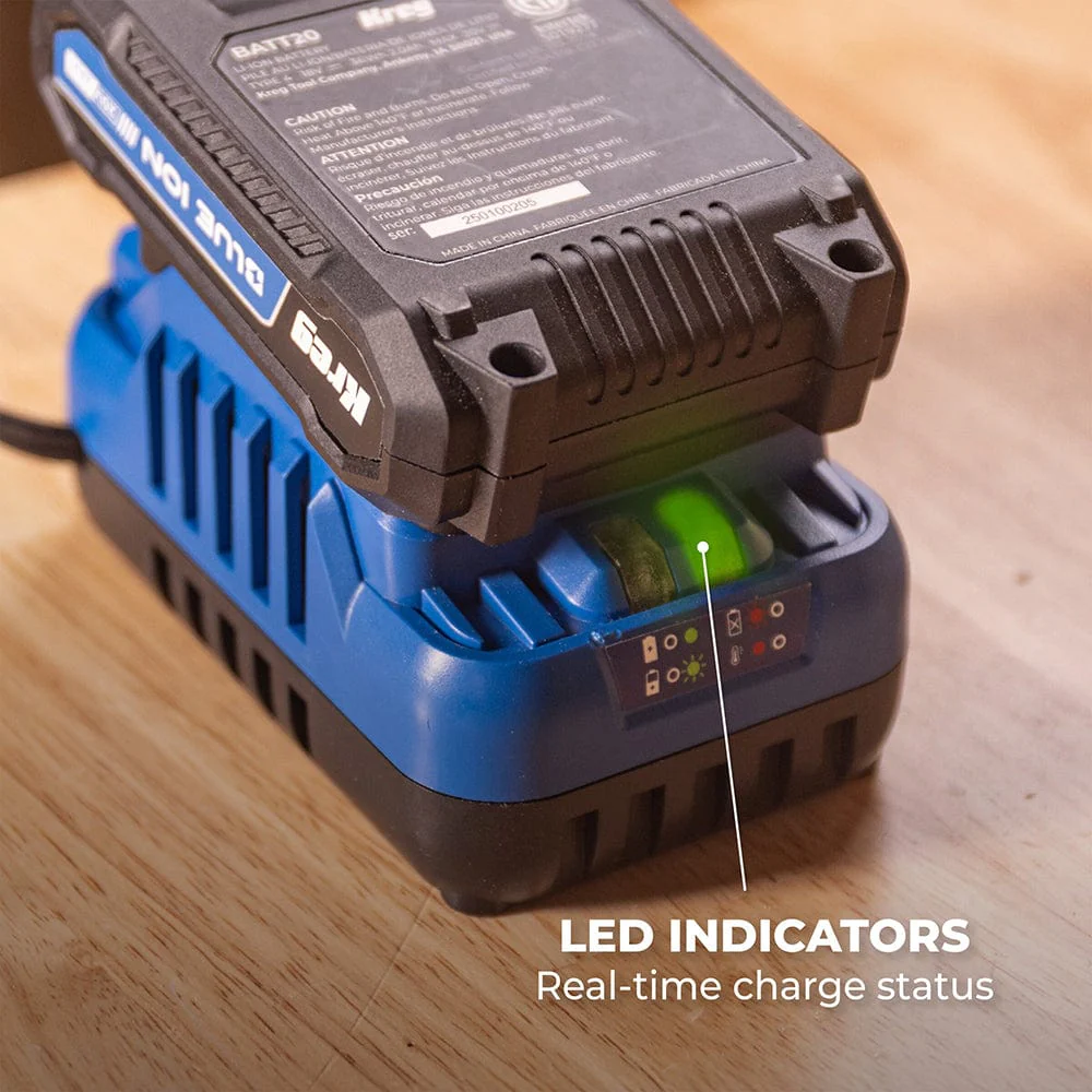 Blue Ion Battery and Charger Starter Kit - 20V - Image 9