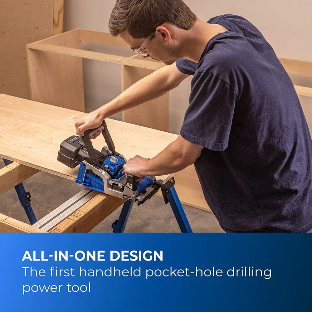 Ionic Drive Rebel Pocket-Hole Joiner Kit - 20V - Image 4