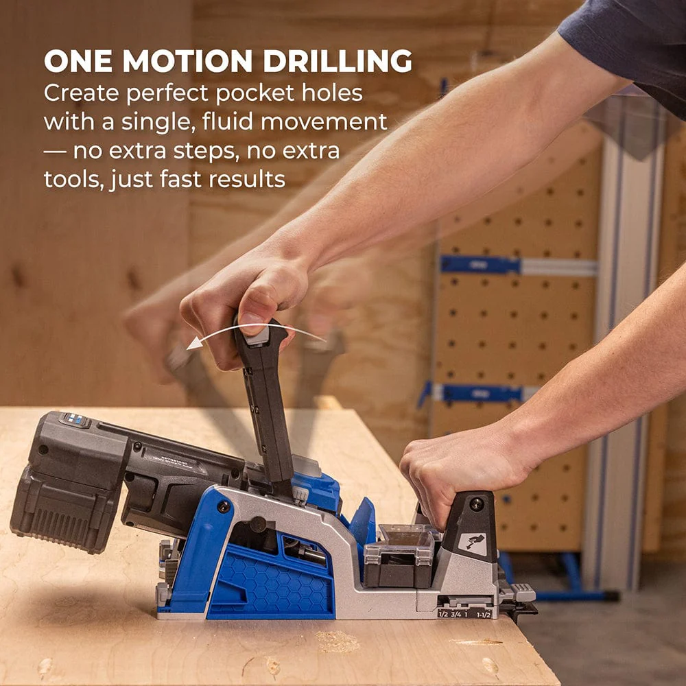 Ionic Drive Rebel Pocket-Hole Joiner Kit - 20V - Image 5