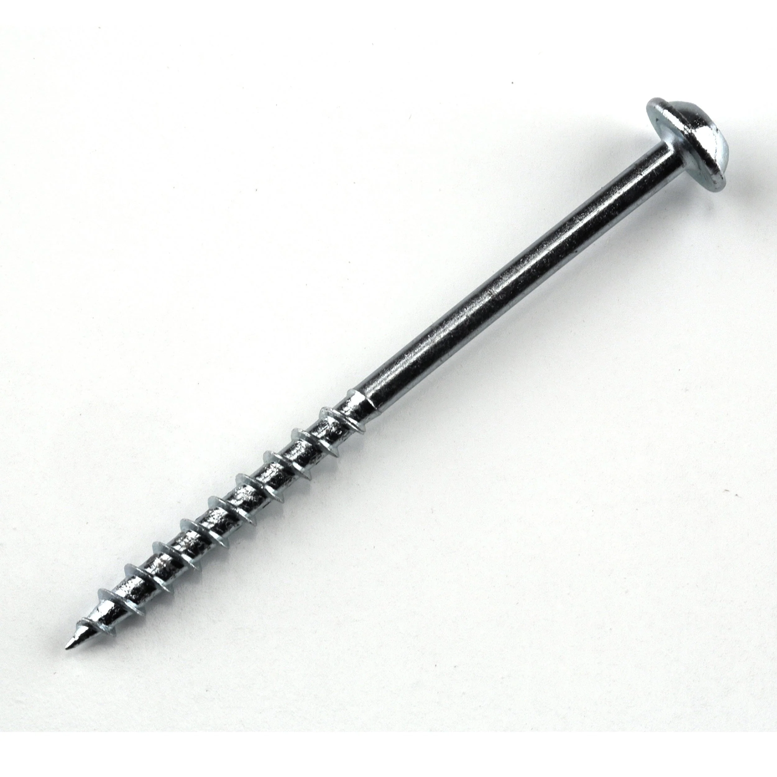 Pocket Hole Screw - #8 Coarse - Square Drive - Washer Head - Zinc - Image 40