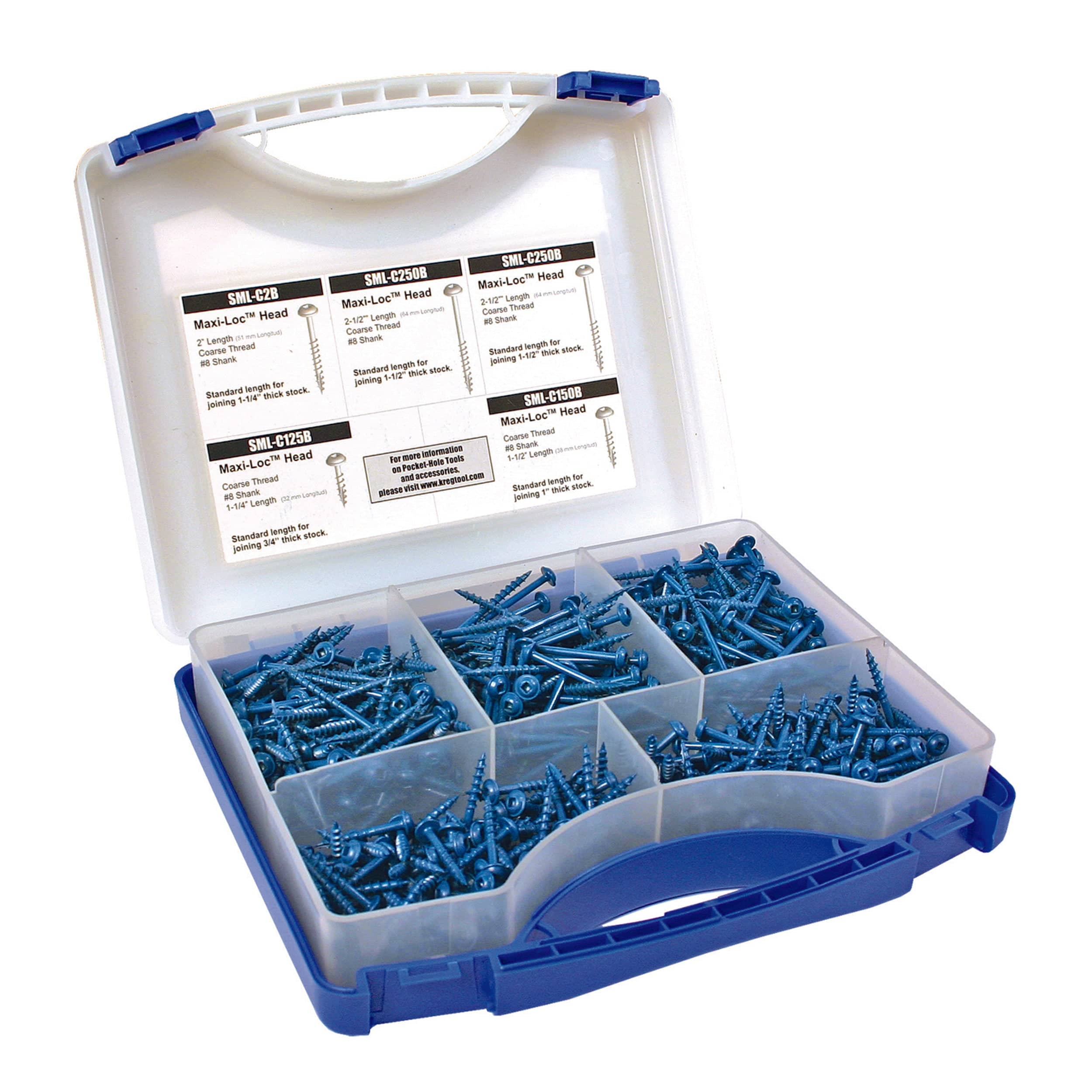 Pocket-Hole Screw Assortments - Square Drive - Image 5
