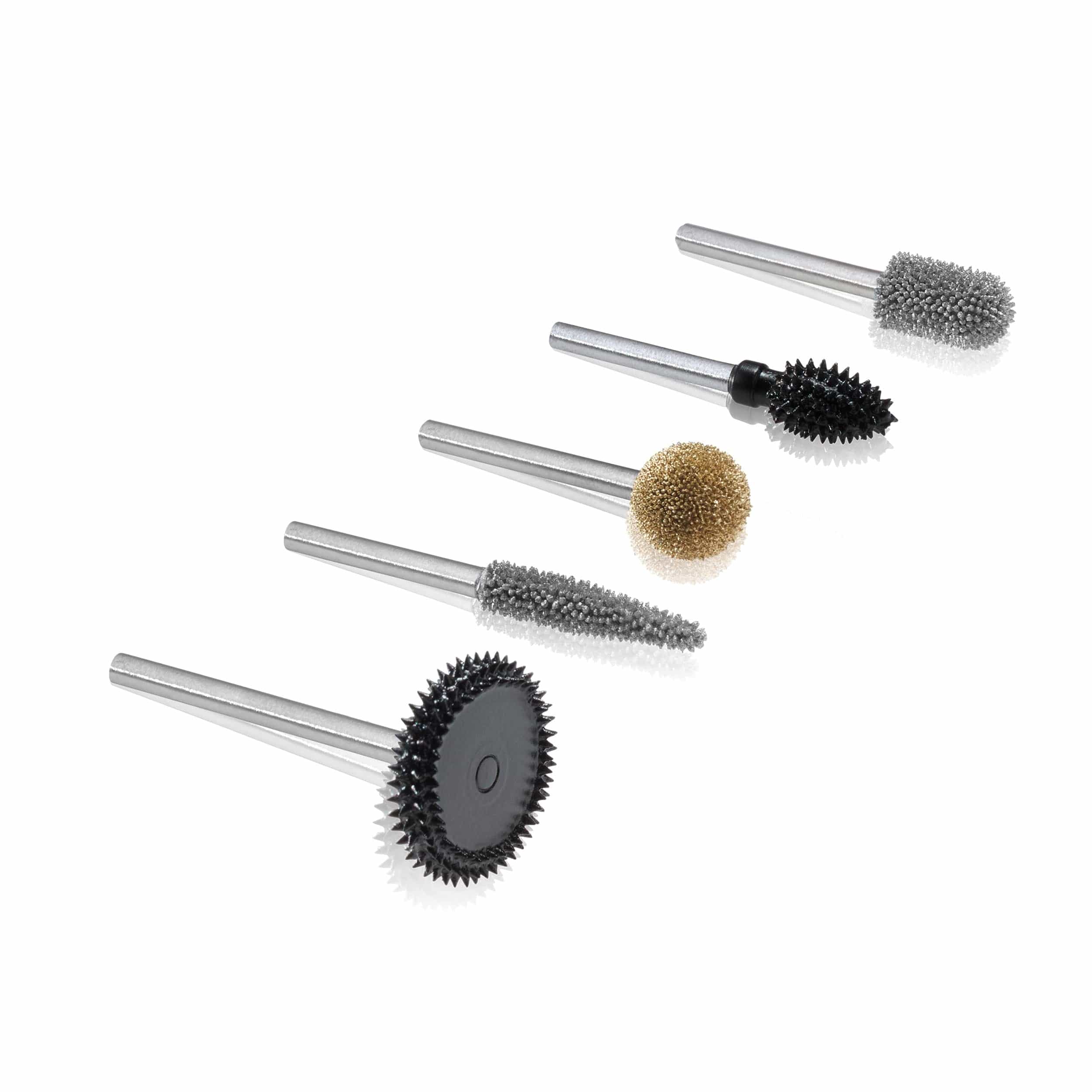 Variety Rotary Burr Kit - 1/8" Shaft - 5 Piece