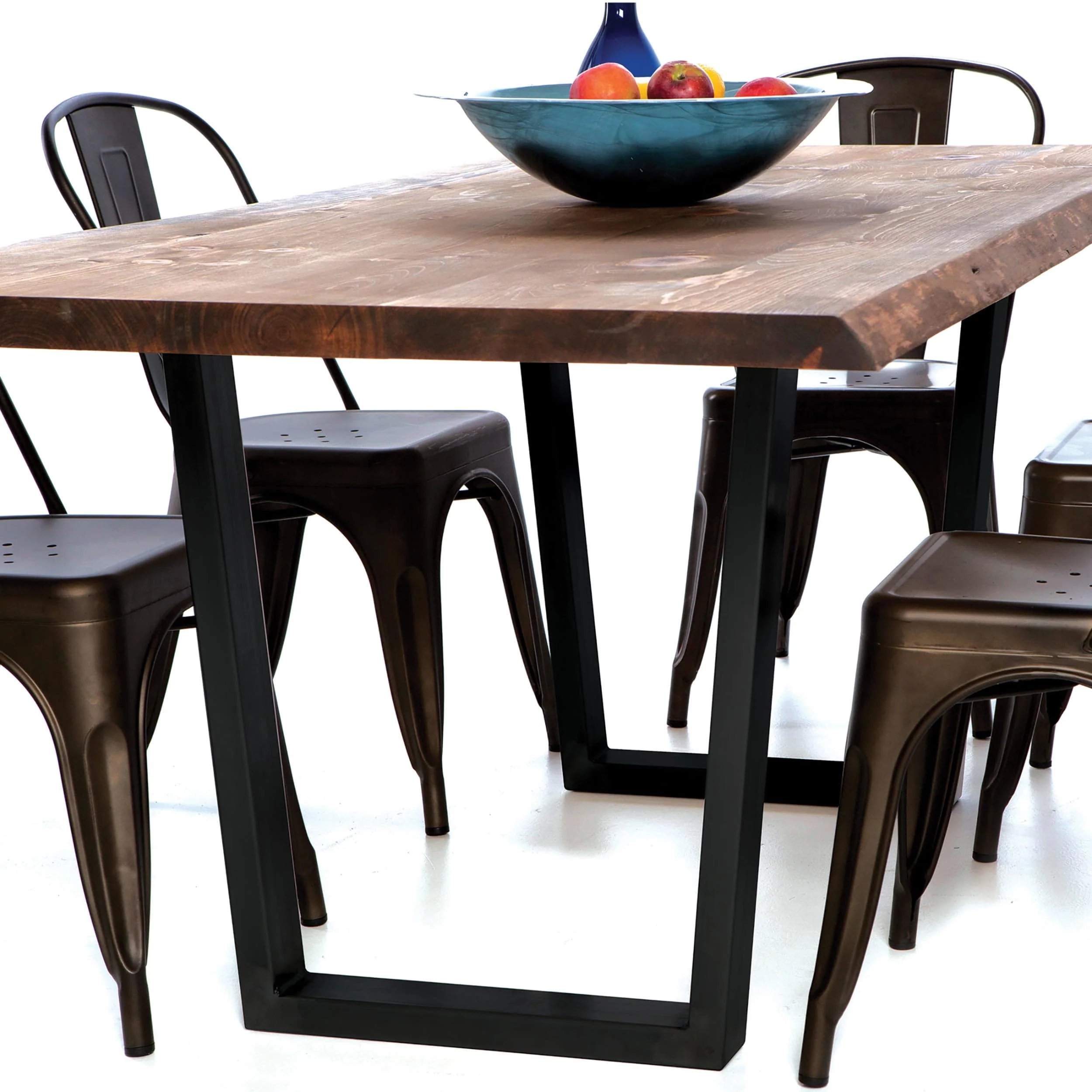 "V" Slab Legs 28" High Black Pair - Image 4