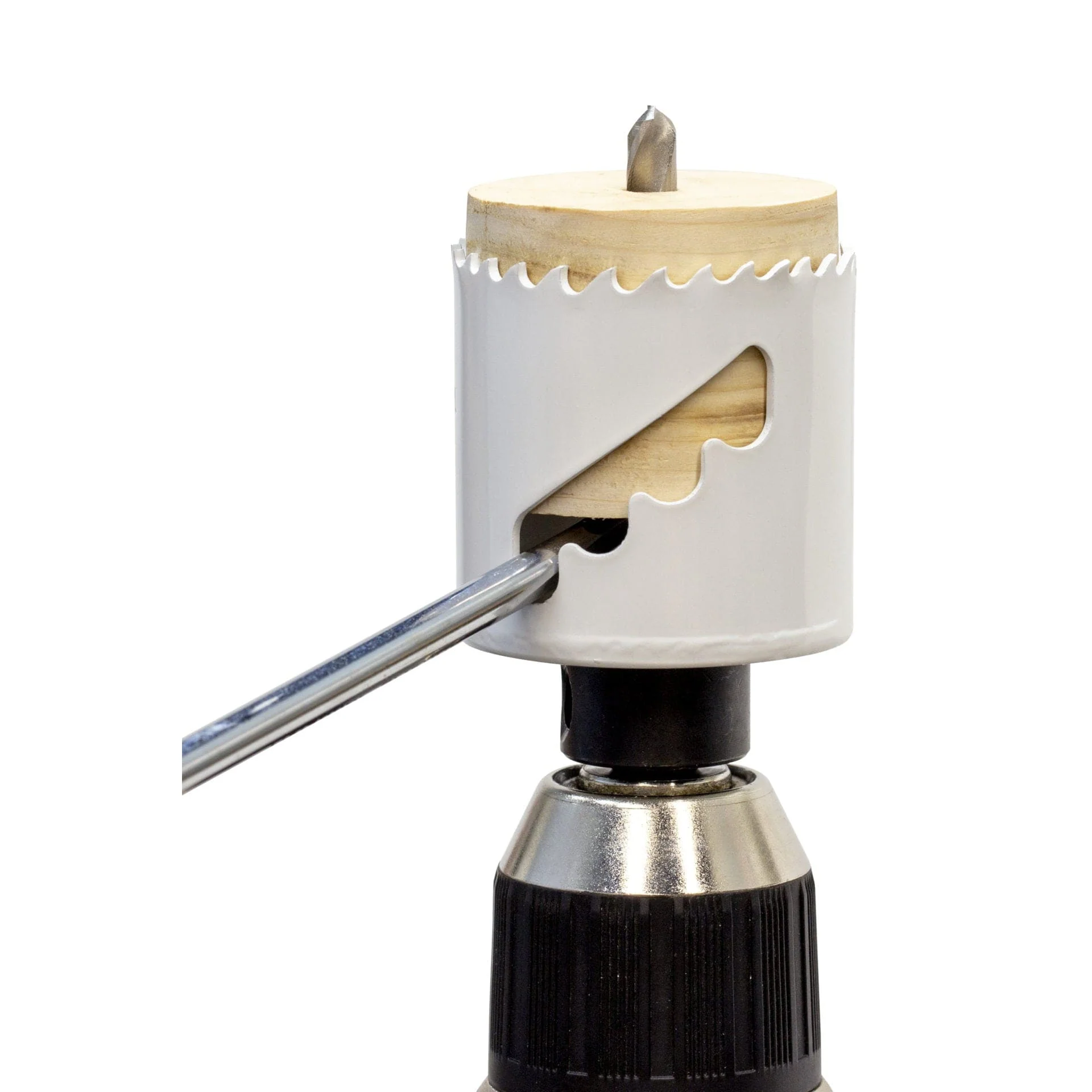 Bi-Metal Hole Saw with Mandrel and Pilot Drill - Image 4