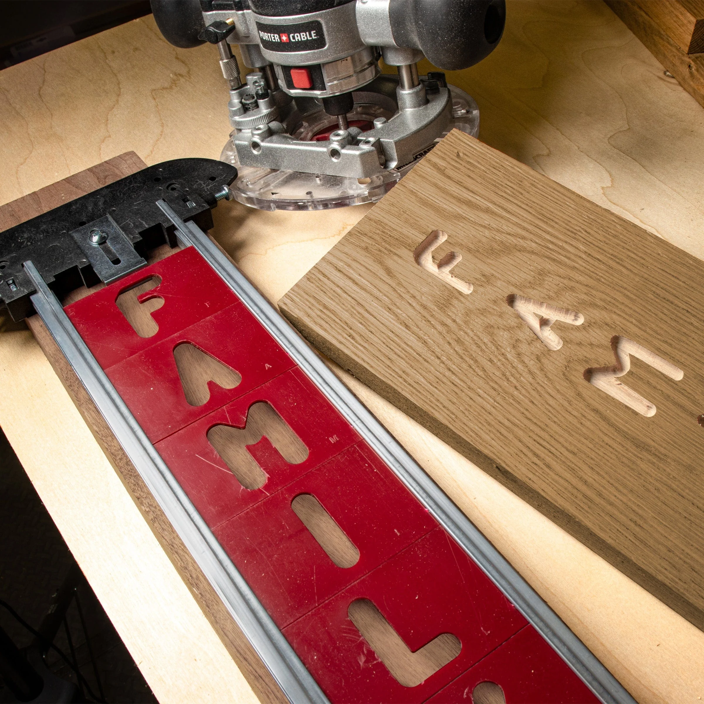 Vertical Letters Set for Sign Making Jigs - 1-1/2" - 30pc - Image 2