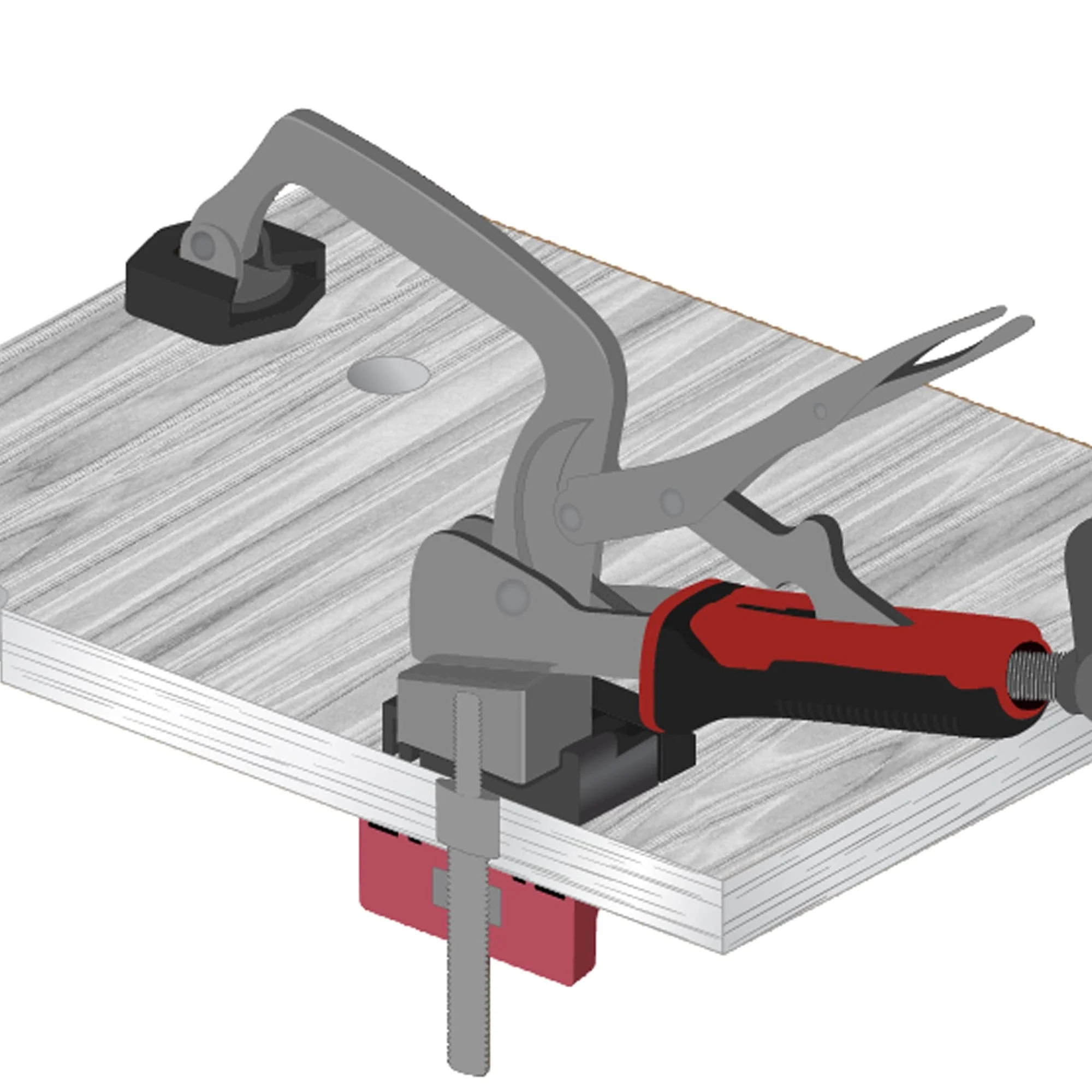 BenchLock Workbench Clamp Securing Kit - Image 5