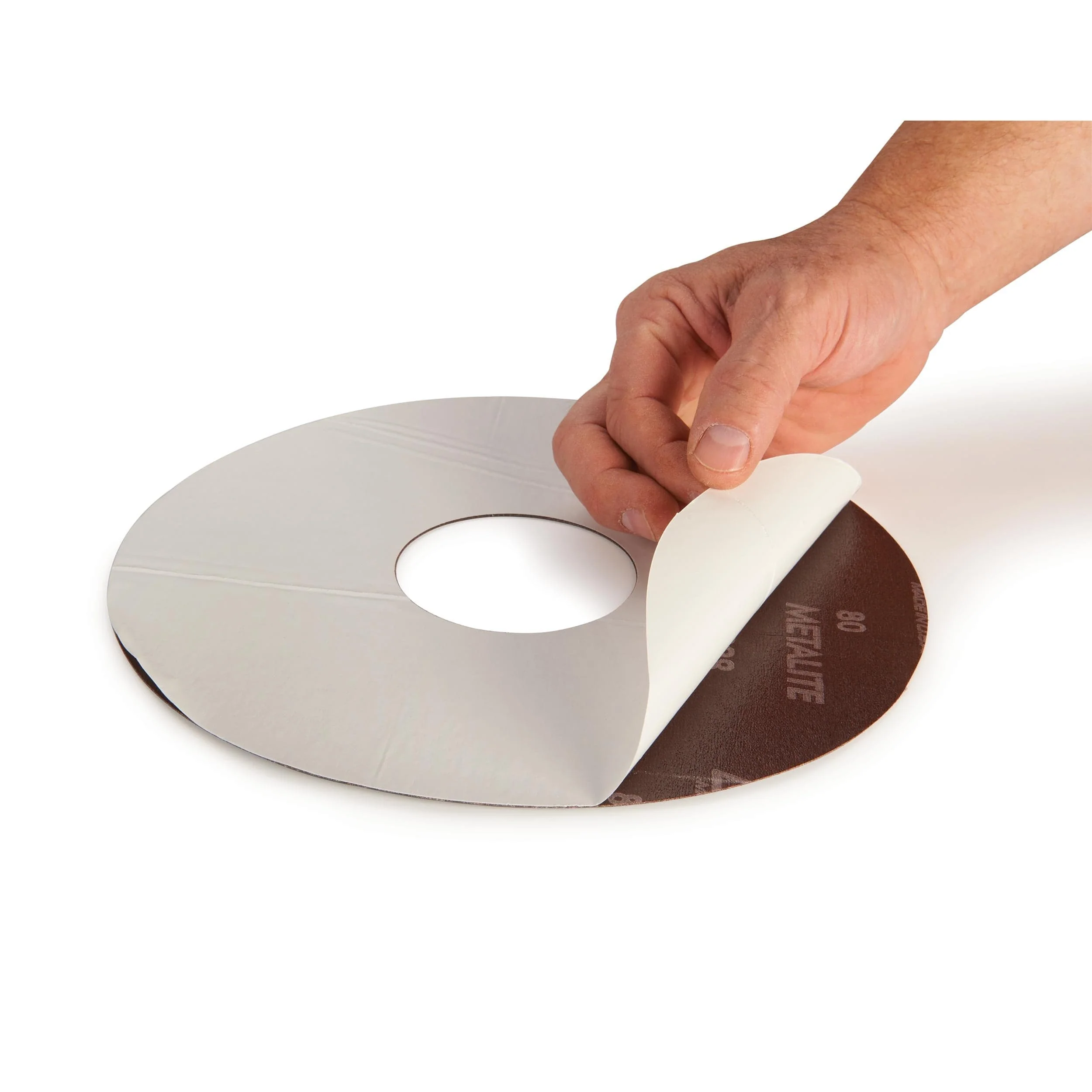 10" PSA Cloth Sanding Discs with 3' Center Hole - Image 3