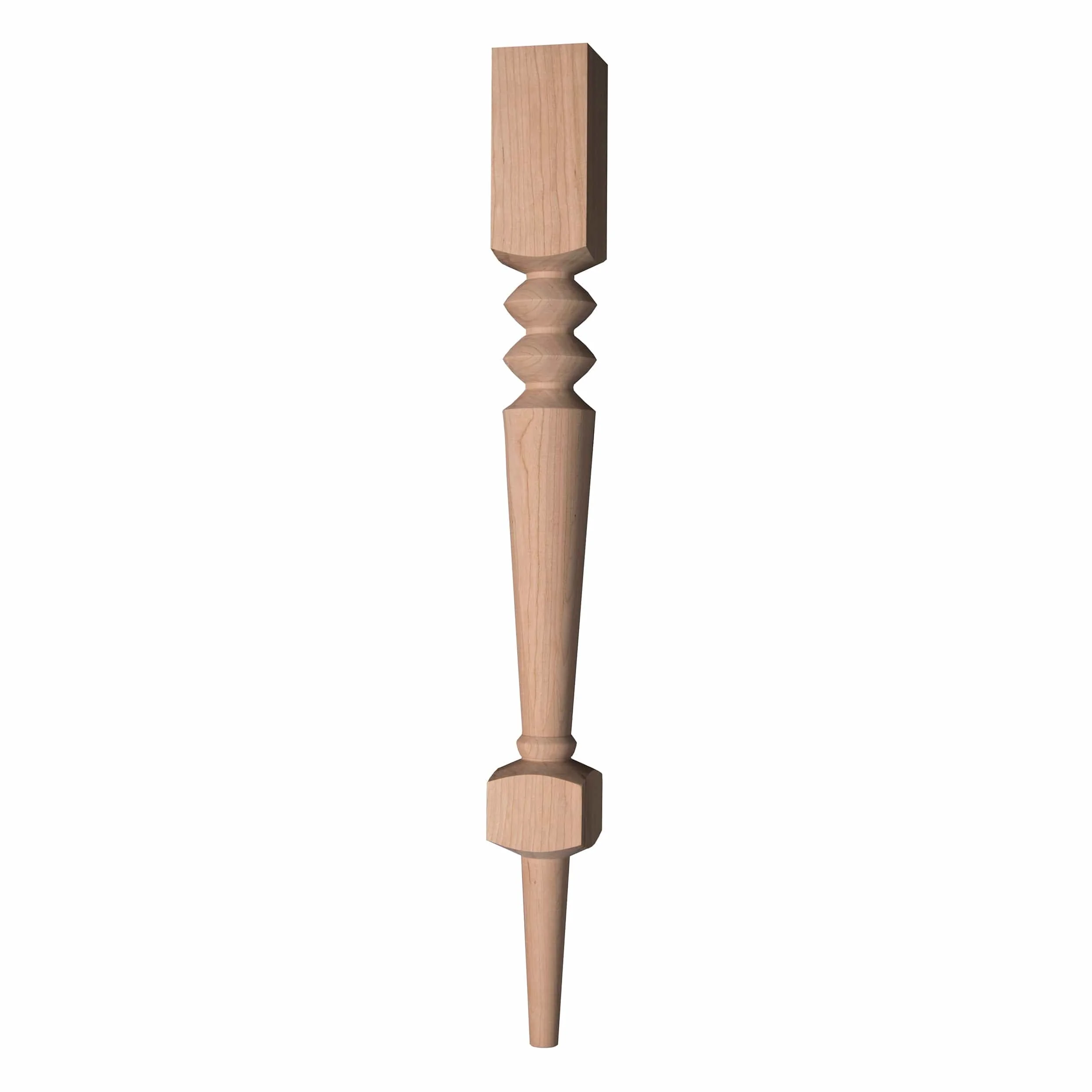 Abaco Island Leg - 35-1/2" x 3-1/2" x 3-1/2"
