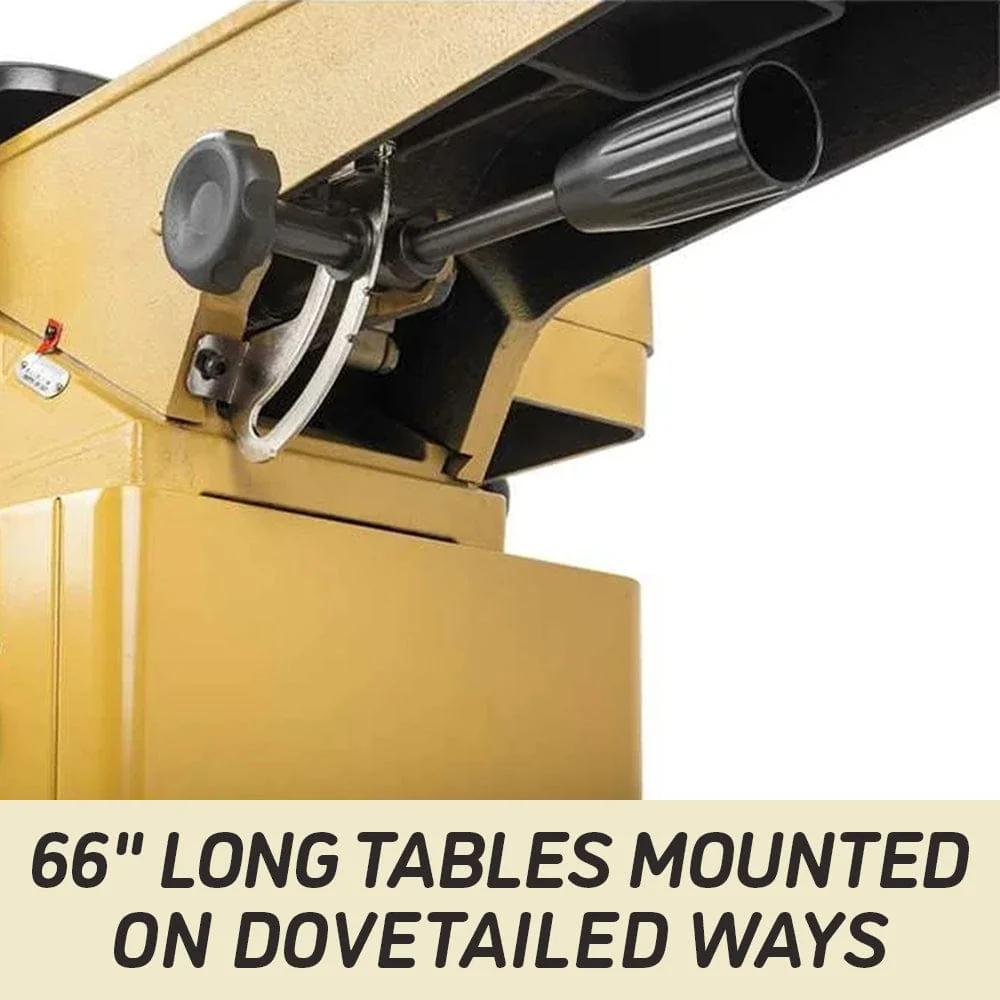 6" Jointer - 1 HP 1 Ph 115/230V - Helical Cutterhead - 54HH - Image 6