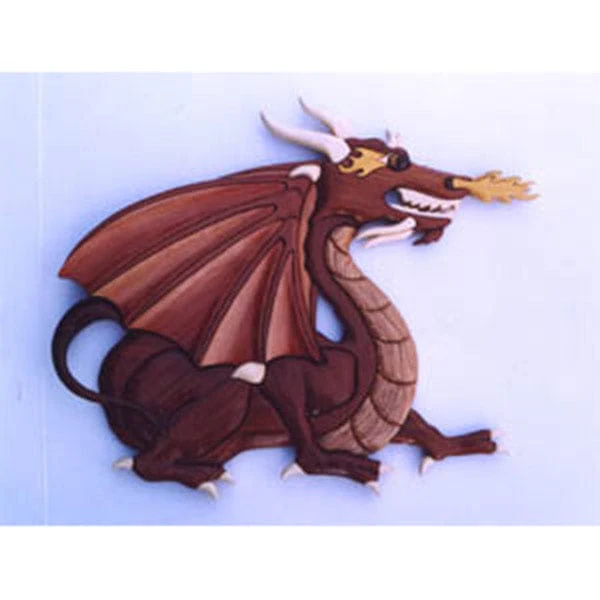 Dragon Intarsia Pattern