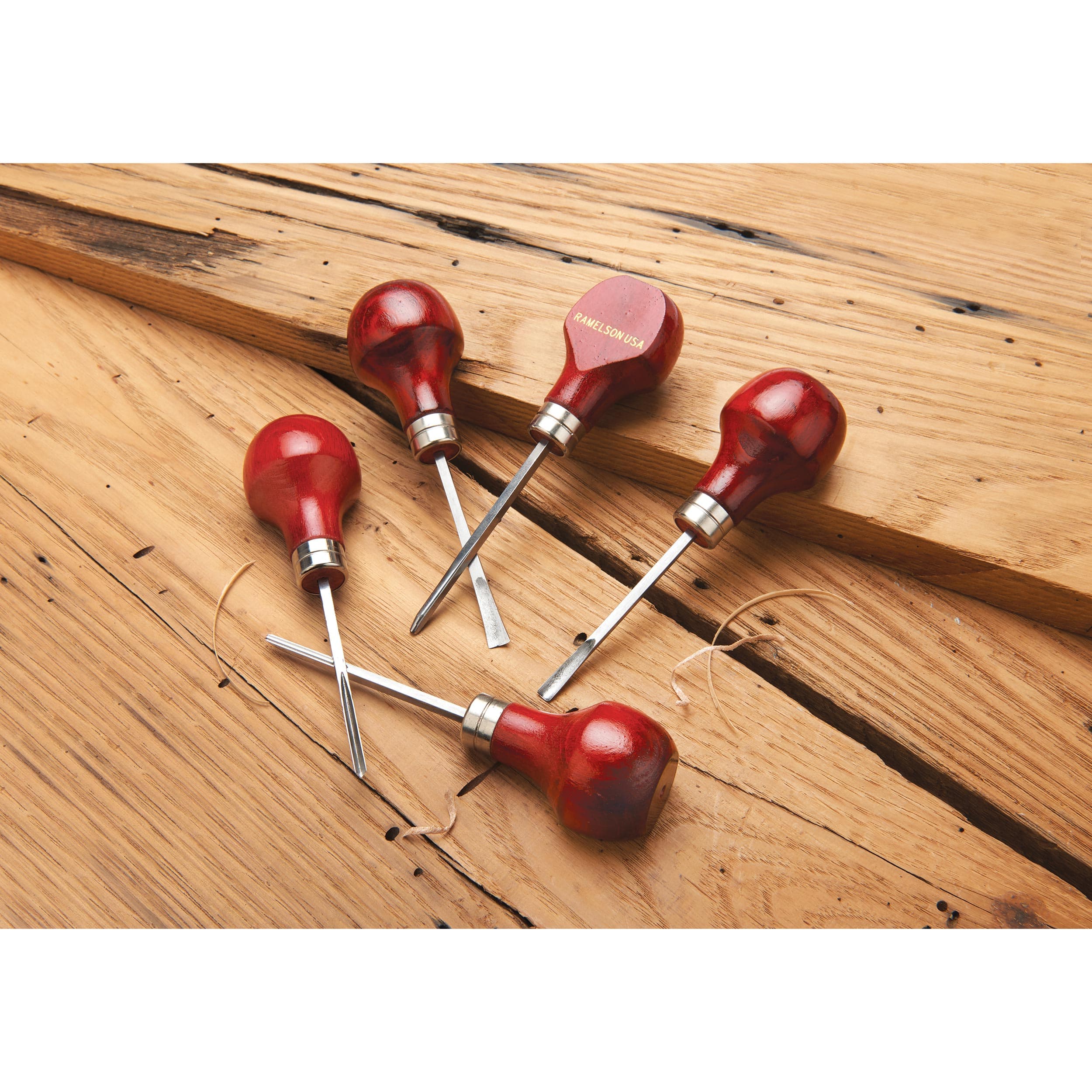 Palm Carving Tools Set - 5 Piece - Image 3
