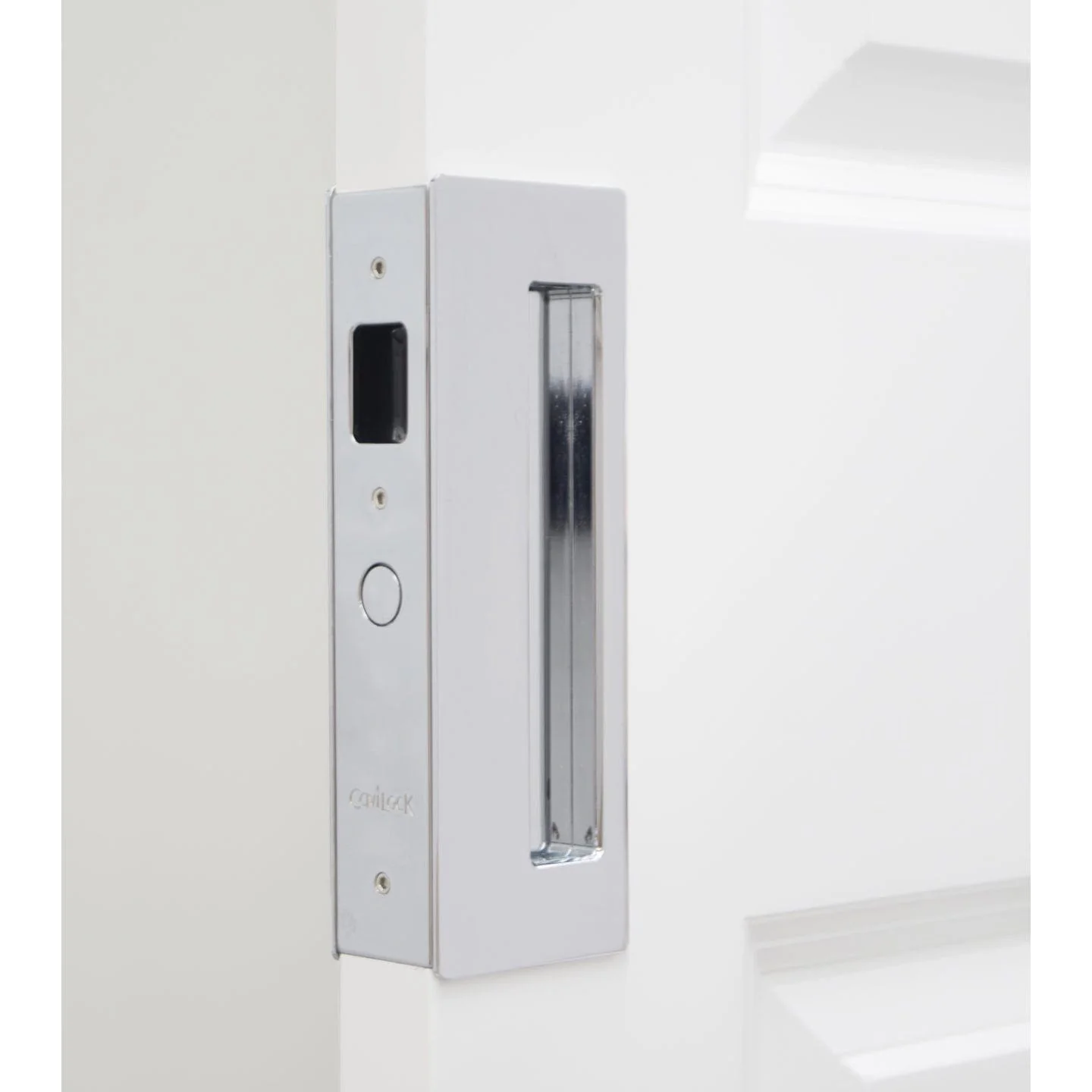 Cavity Sliders CL400 Magnetic Pocket Door Handle - Bright Chrome - Fits 1-3/8" Door - Image 2