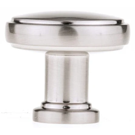 Contemporary Knob, 1-11/32" D, Brushed Nickel - Image 3