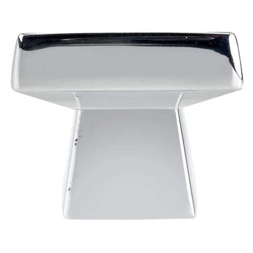 Contemporary Knob, 1-5/32" x 1-5/32", Chrome - Image 3