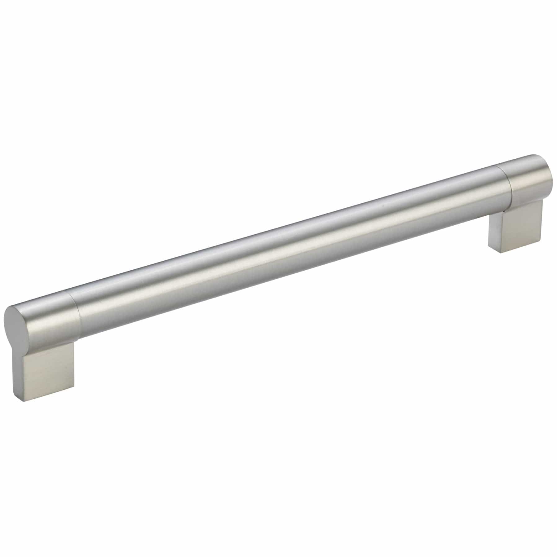 Contemporary Pull, 10-1/8" Center-to-Center, Brushed Nickel