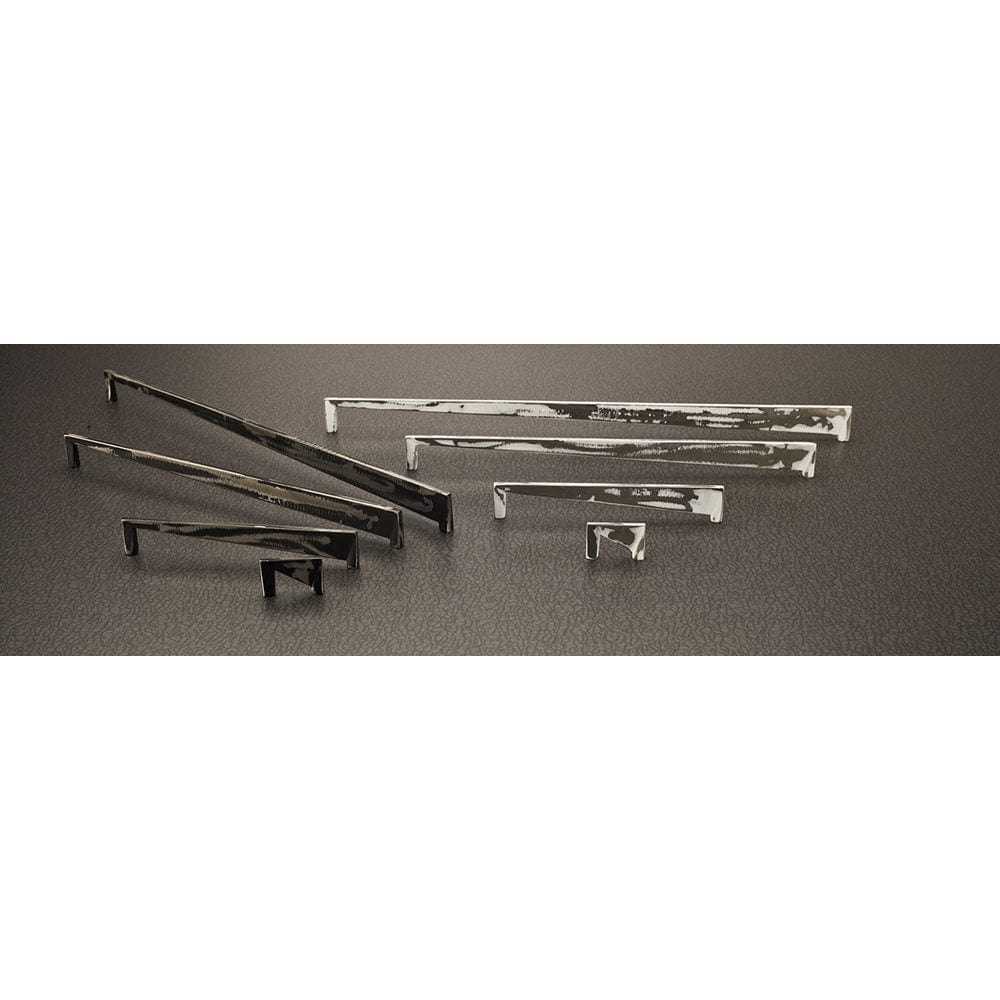 Contemporary Pull, 12-5/8" Center-to-Center, Brushed Industrial White - Image 3