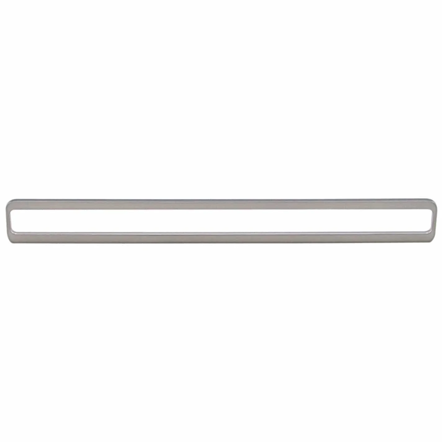Contemporary Pull, 12-5/8" Center-to-Center, Brushed Nickel