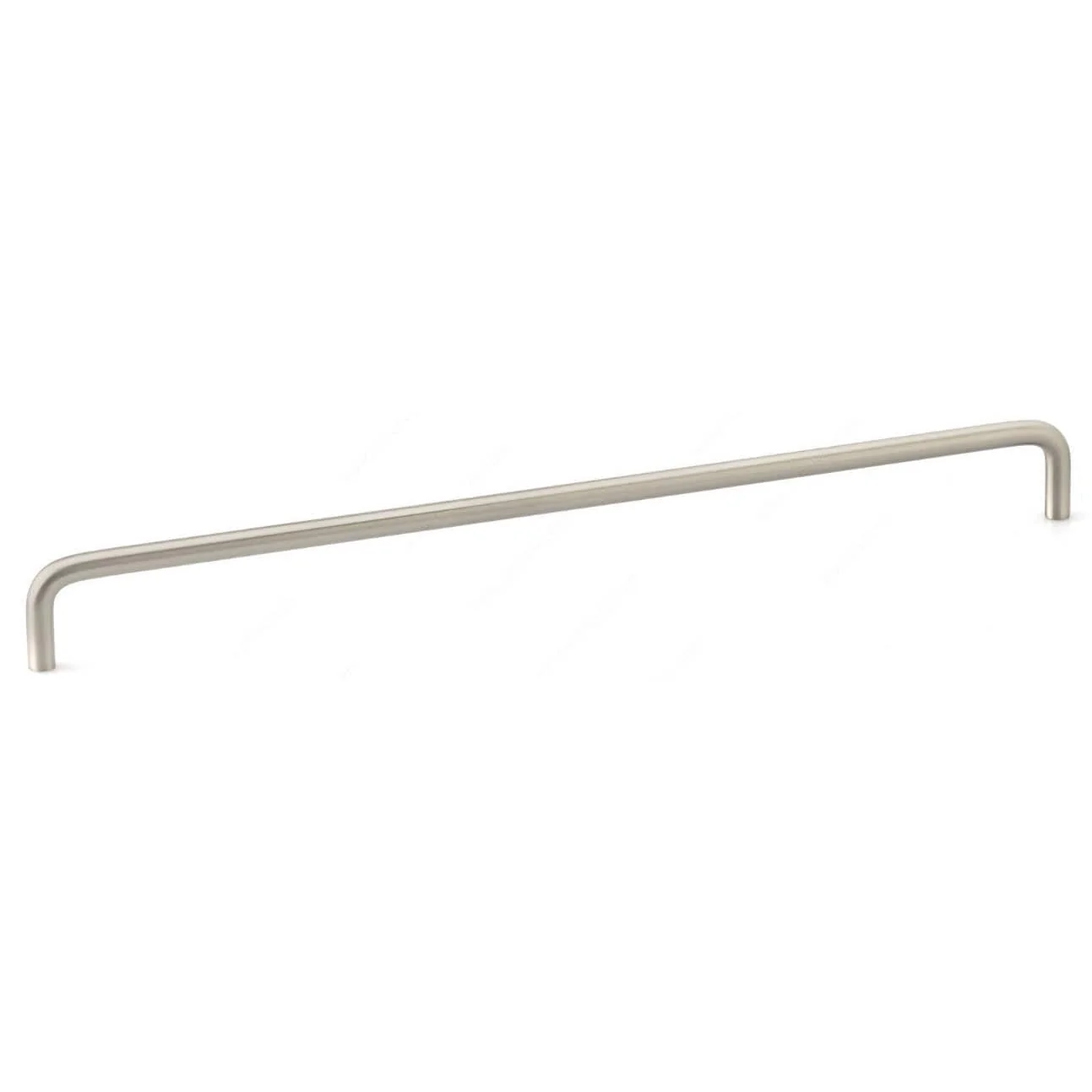 Contemporary Pull - 12-5/8" Center-to-Center - 5/16" W x 12-7/8" L - Brushed Nickel