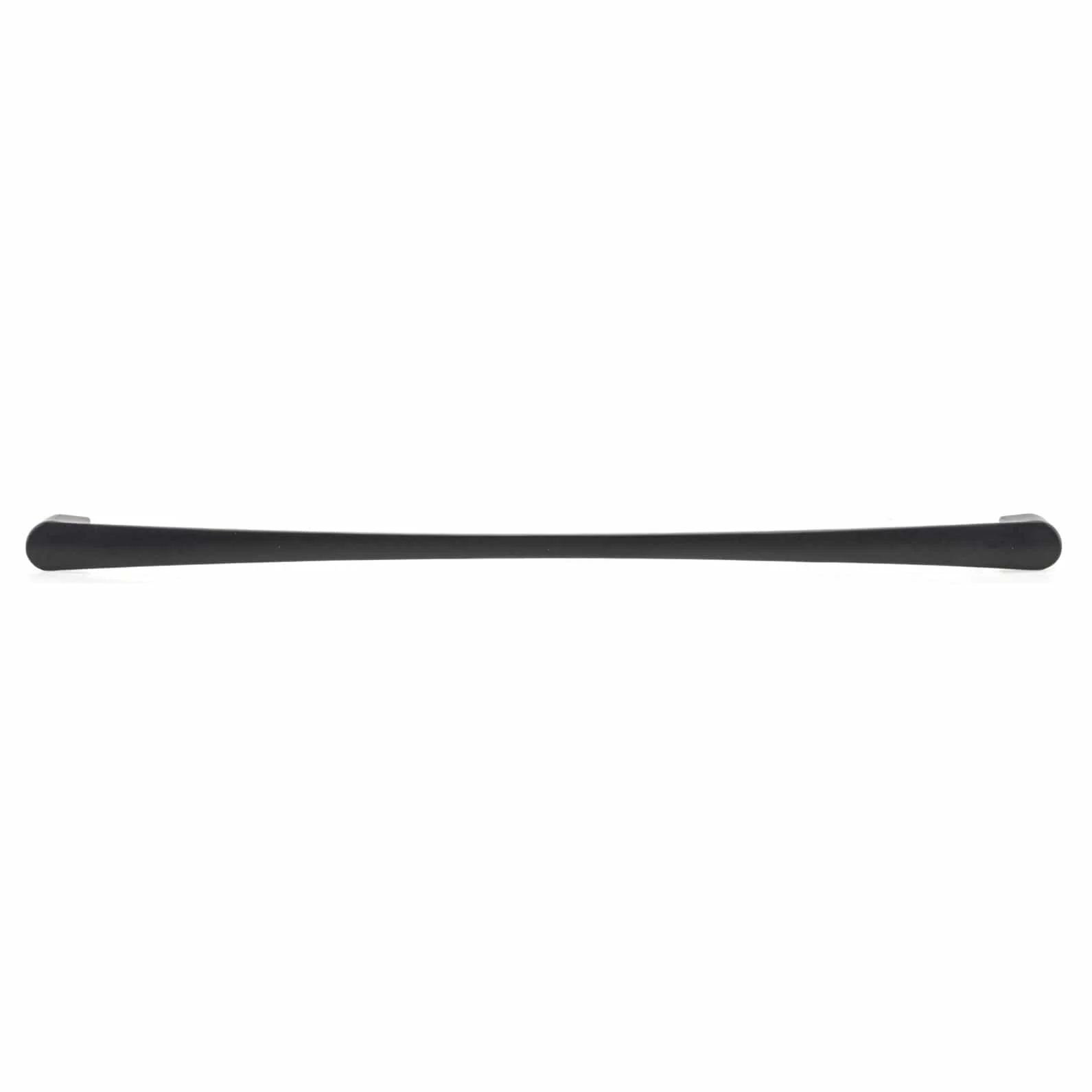 Contemporary Pull - 12-5/8" Center-to-Center - 9/32" W x 13-1/4" L - Matte Black - Image 2