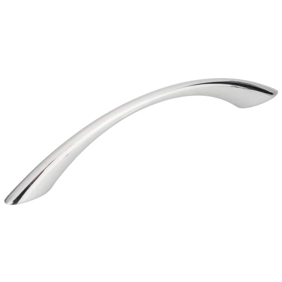 Contemporary Pull, 5-1/16" Center-to-Center, Chrome