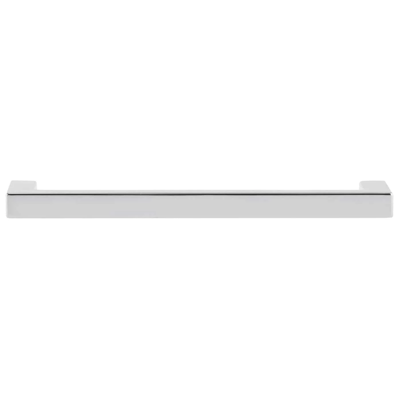 Modern Contemporary Right-Angled Metal Pull - Polished Nickel - 5-1/16" Center-to-Center - 5-7/16" L - Image 2