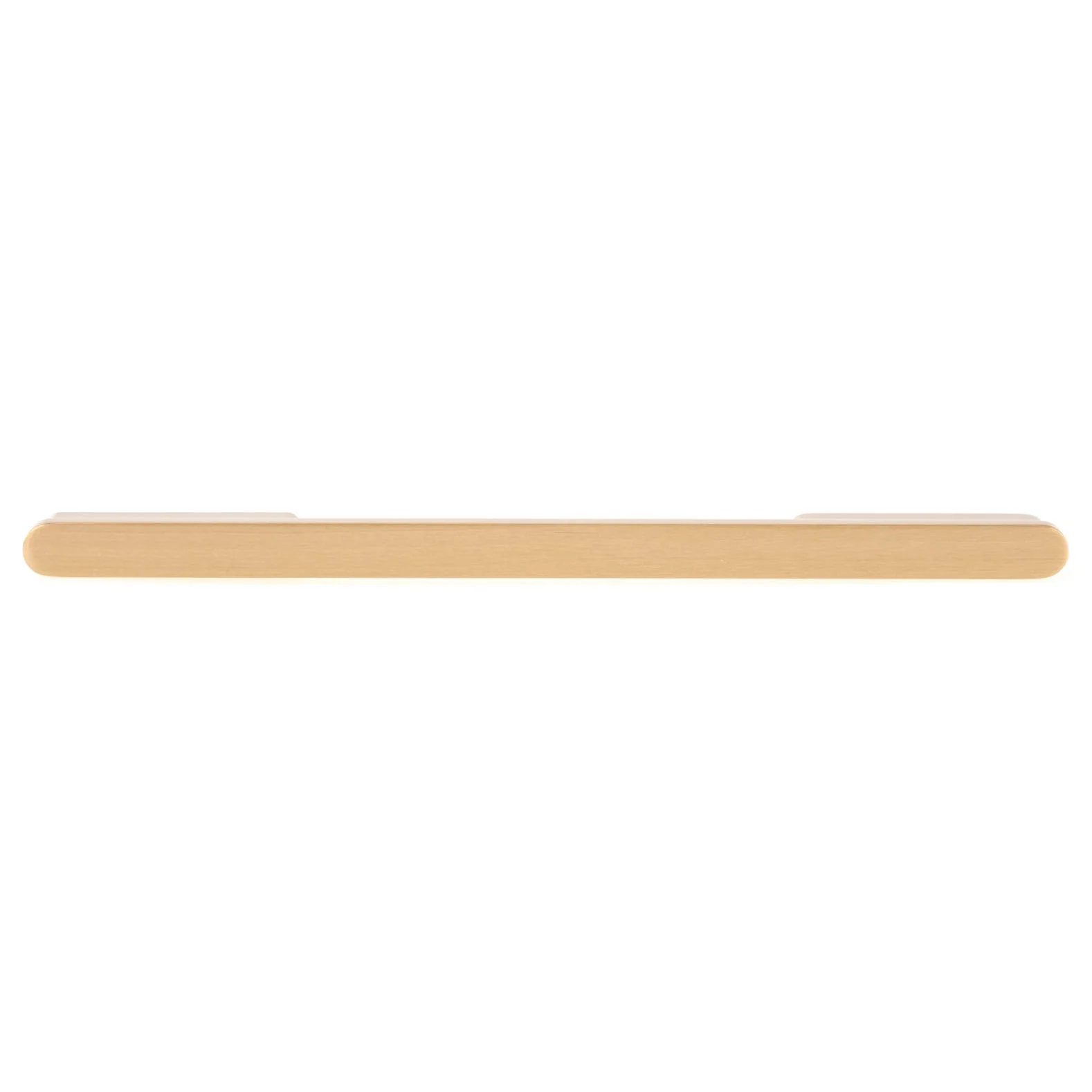 Contemporary Pull, 6-5/16" Center-to-Center, Brushed Gold - Image 2