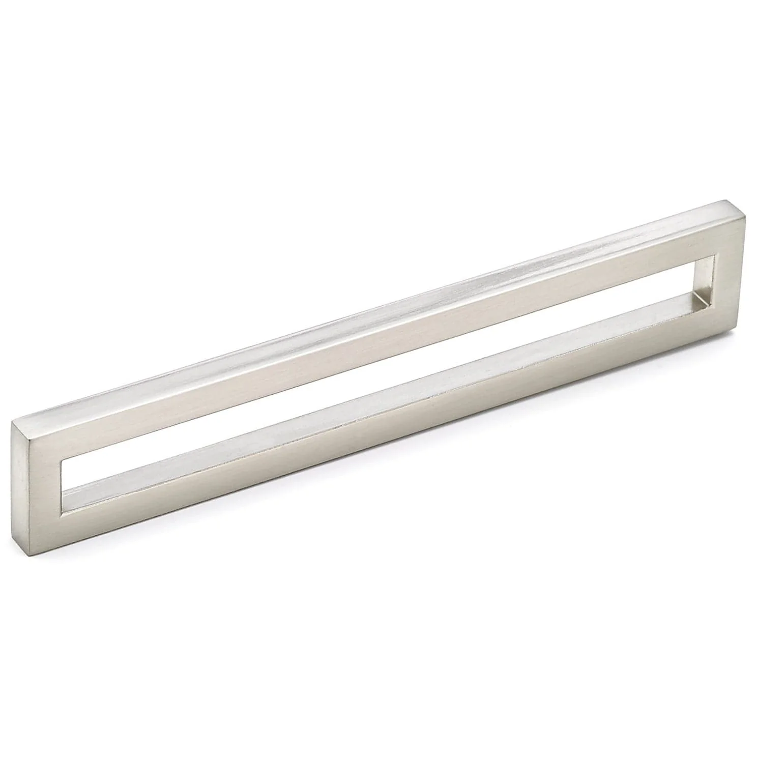 Contemporary Pull, 6-5/16" Center-to-Center, Brushed Nickel