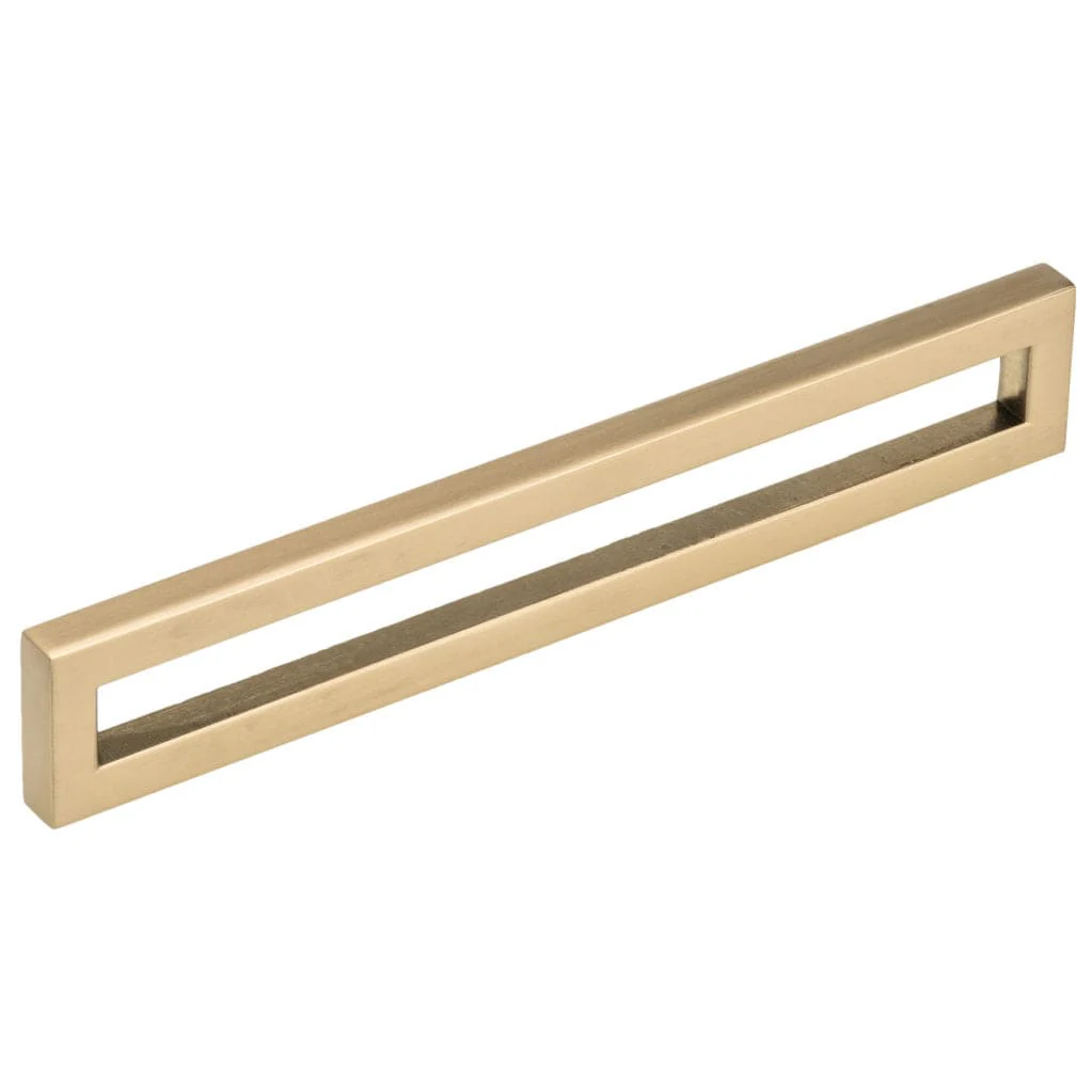 Contemporary Pull, 6-5/16" Center-to-Center, Champagne Bronze