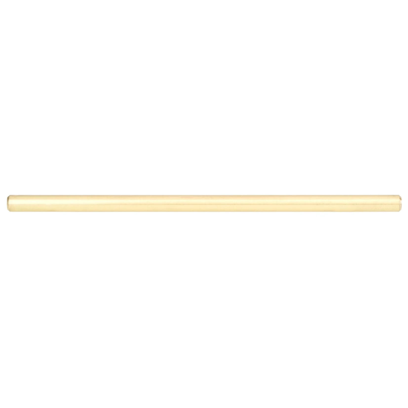 Contemporary Pull, 7-9/16" Center-to-Center, Satin Brass - Image 2