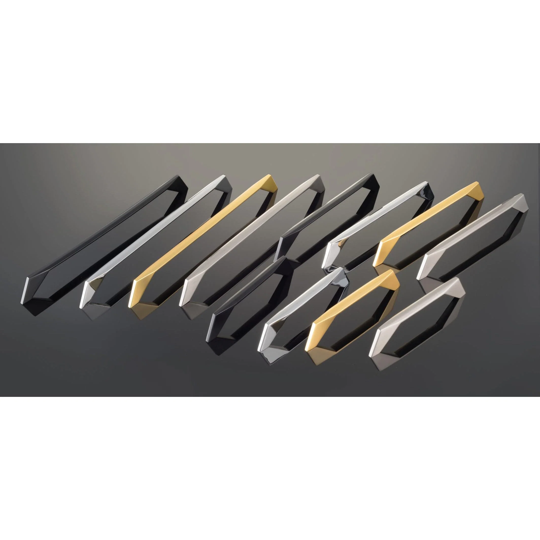 Contemporary Pull - 8-13/16" Center-to-Center - Matte Black - Image 4
