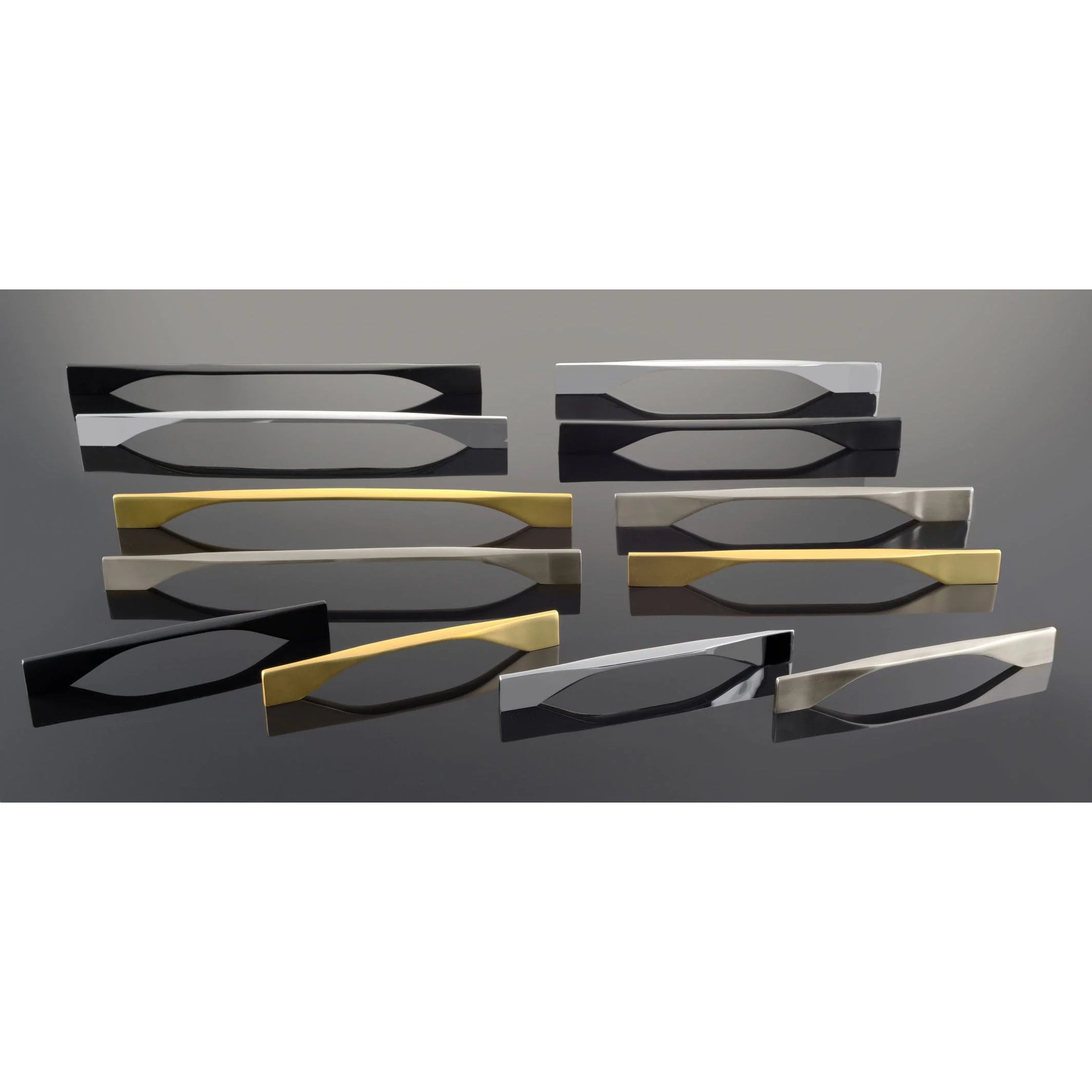 Contemporary Pull, 8-13/16" to 10-1/8" Center-to-Center, Brushed Nickel - Image 4