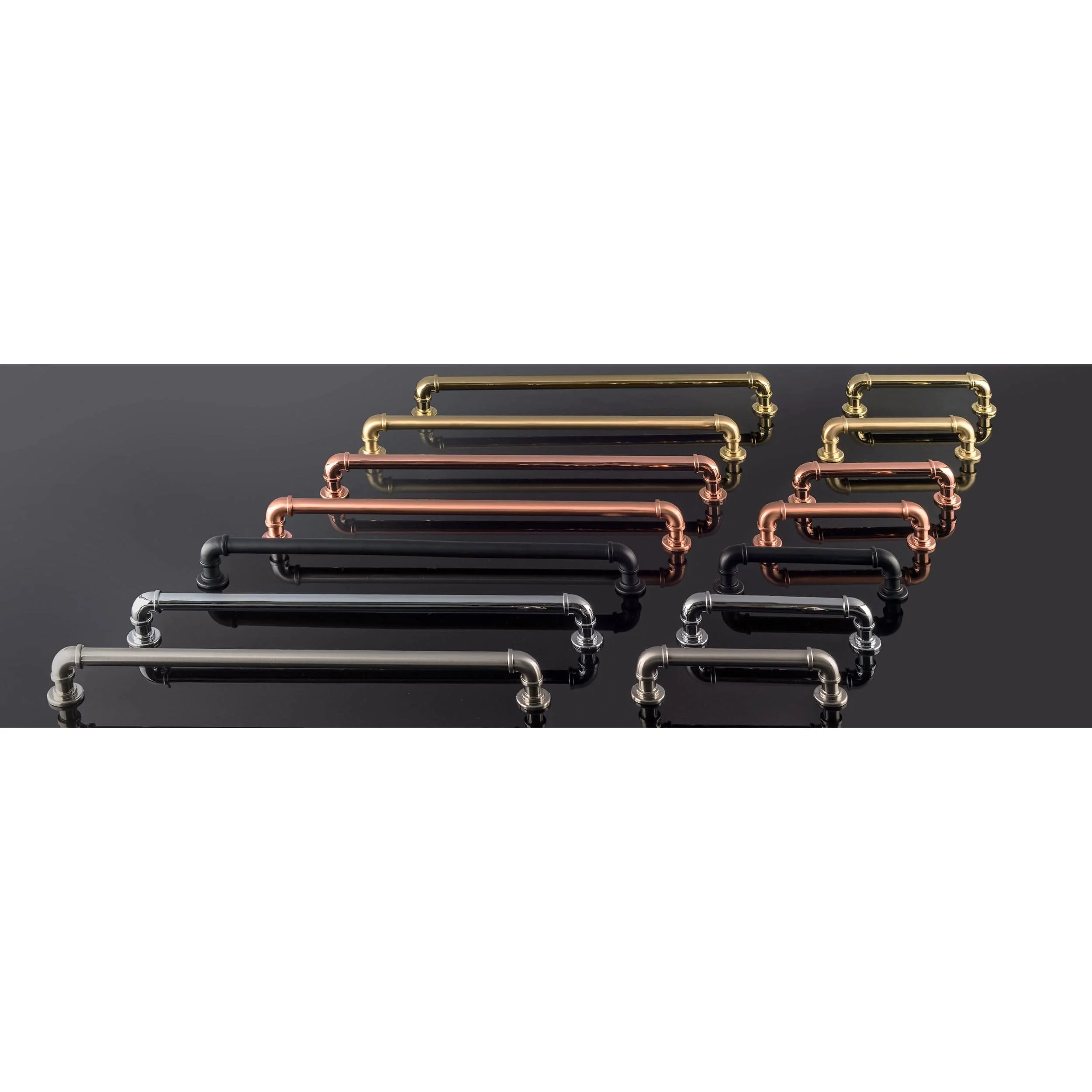 Eclectic Pull - 5-1/16" Center-to-Center - Polished Copper - Image 4