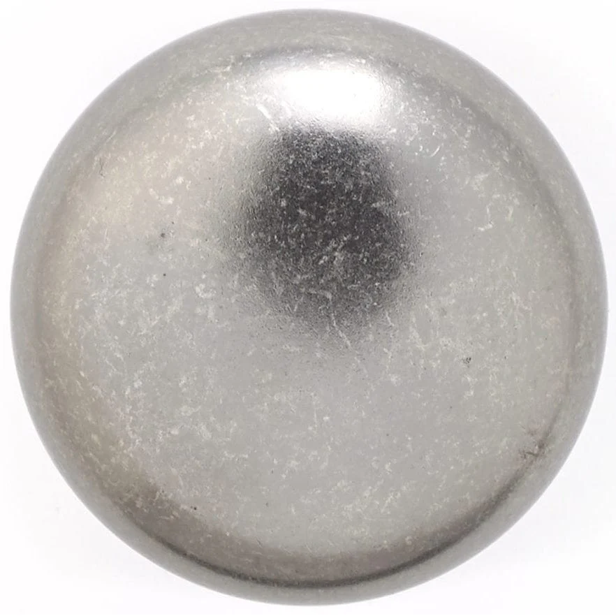 Traditional Knob, 1-1/2" D, Pewter - Image 2
