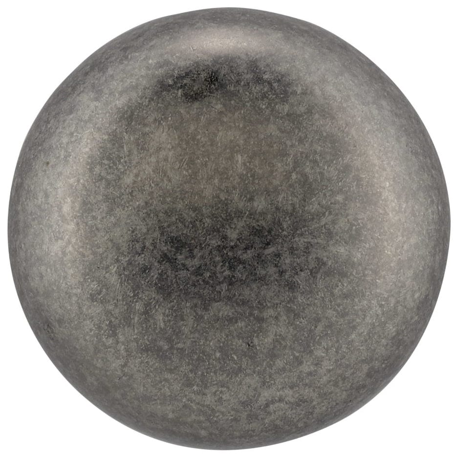 Traditional Knob, 1-1/4" D, Pewter - Image 2