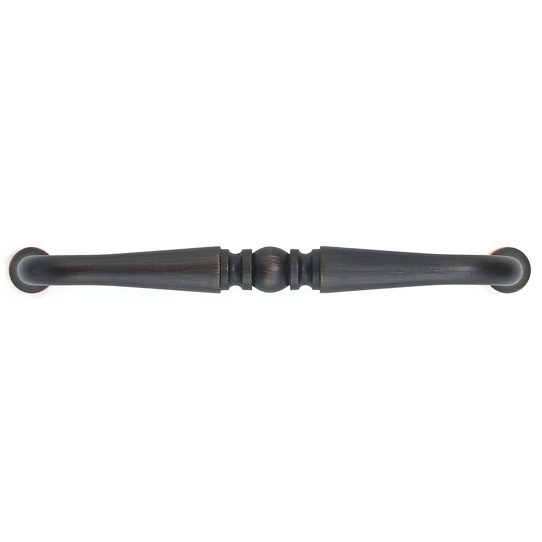 Traditional Pull, 3-3/4" Center-to-Center, Brushed Oil-Rubbed Bronze - Image 2