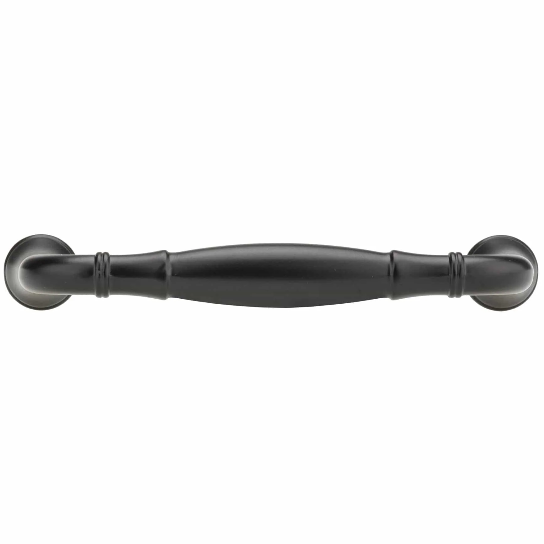 Traditional Pull, 3-3/4" Center-to-Center, Matte Black - Image 2