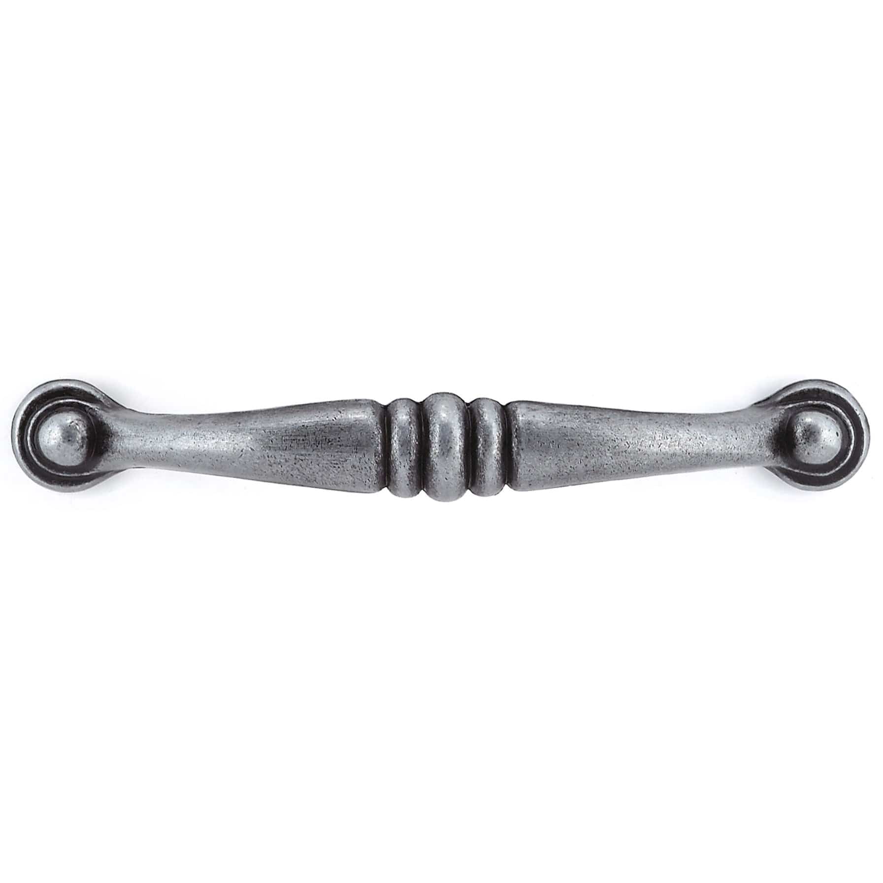 Traditional Pull, 3-3/4" Center-to-Center, Wrought Iron - Image 2