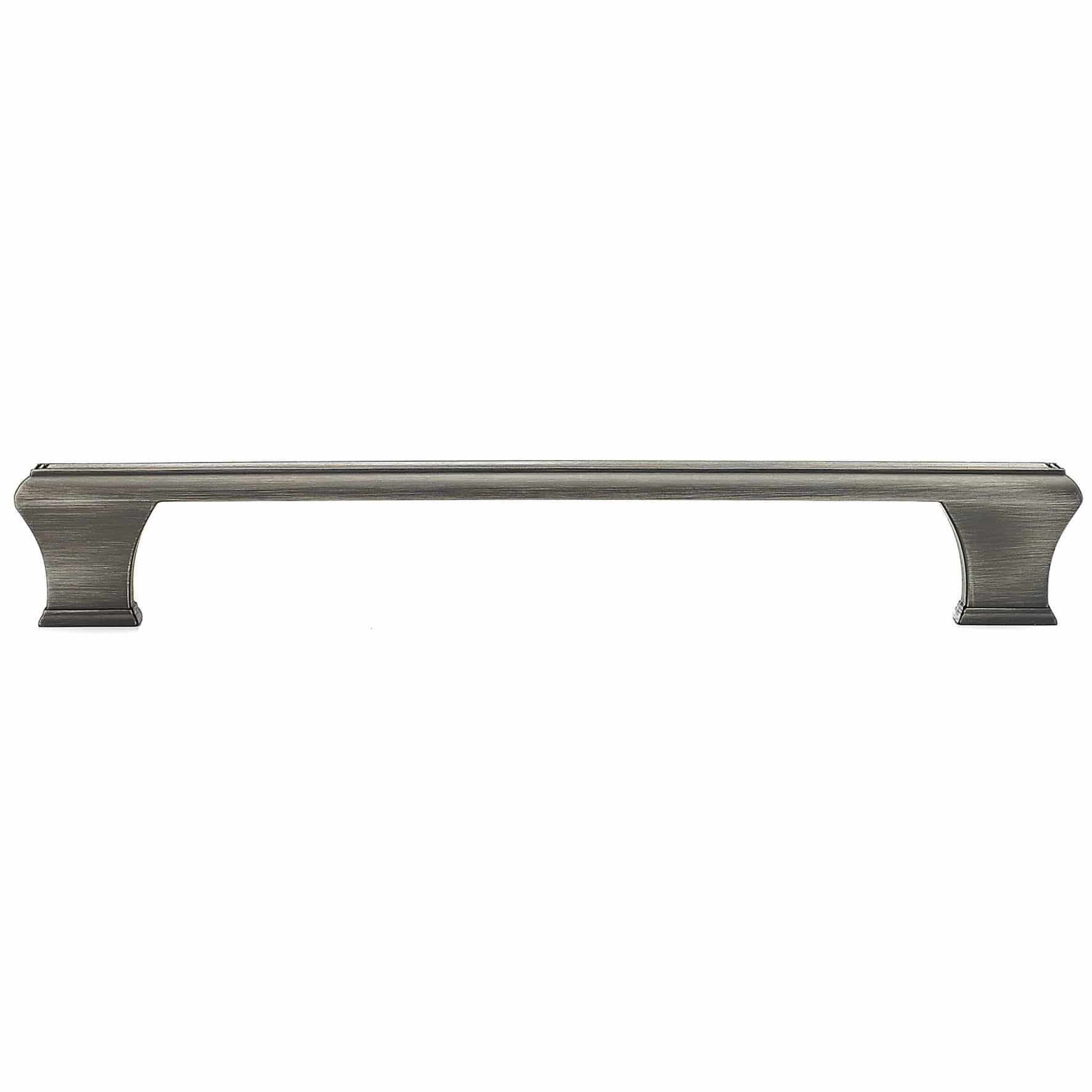 Traditional Pull, 7-9/16" Center-to-Center, Antique Nickel - Image 3