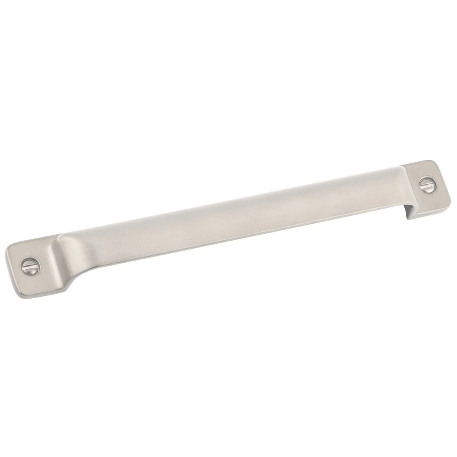 Transitional Cup Pull, 7-9/16" Center-to-Center, Brushed Nickel - Image 2