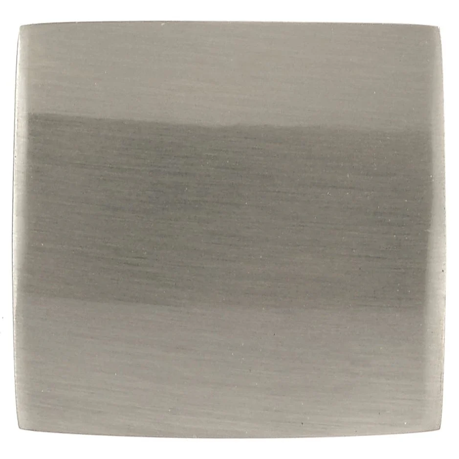 Transitional Knob, 1-5/16" x 1-5/16", Brushed Nickel - Image 2
