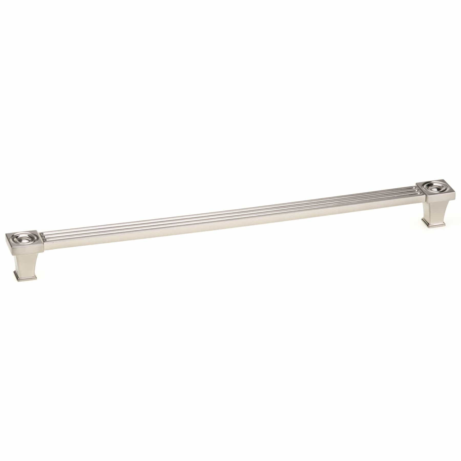 Transitional Pull, 12-5/8" Center-to-Center, Brushed Nickel